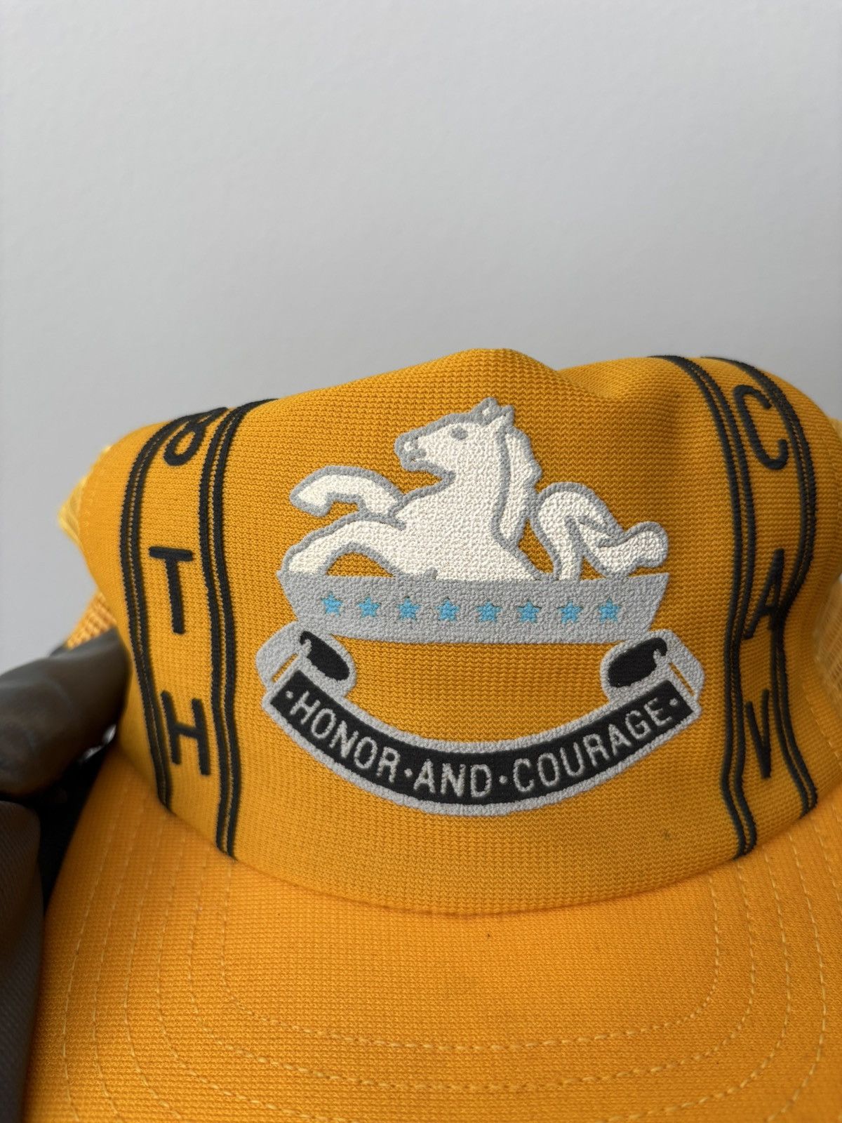 Vintage Vintage 8th CAV Trucker Hat Size ONE SIZE - 2 Thumbnail