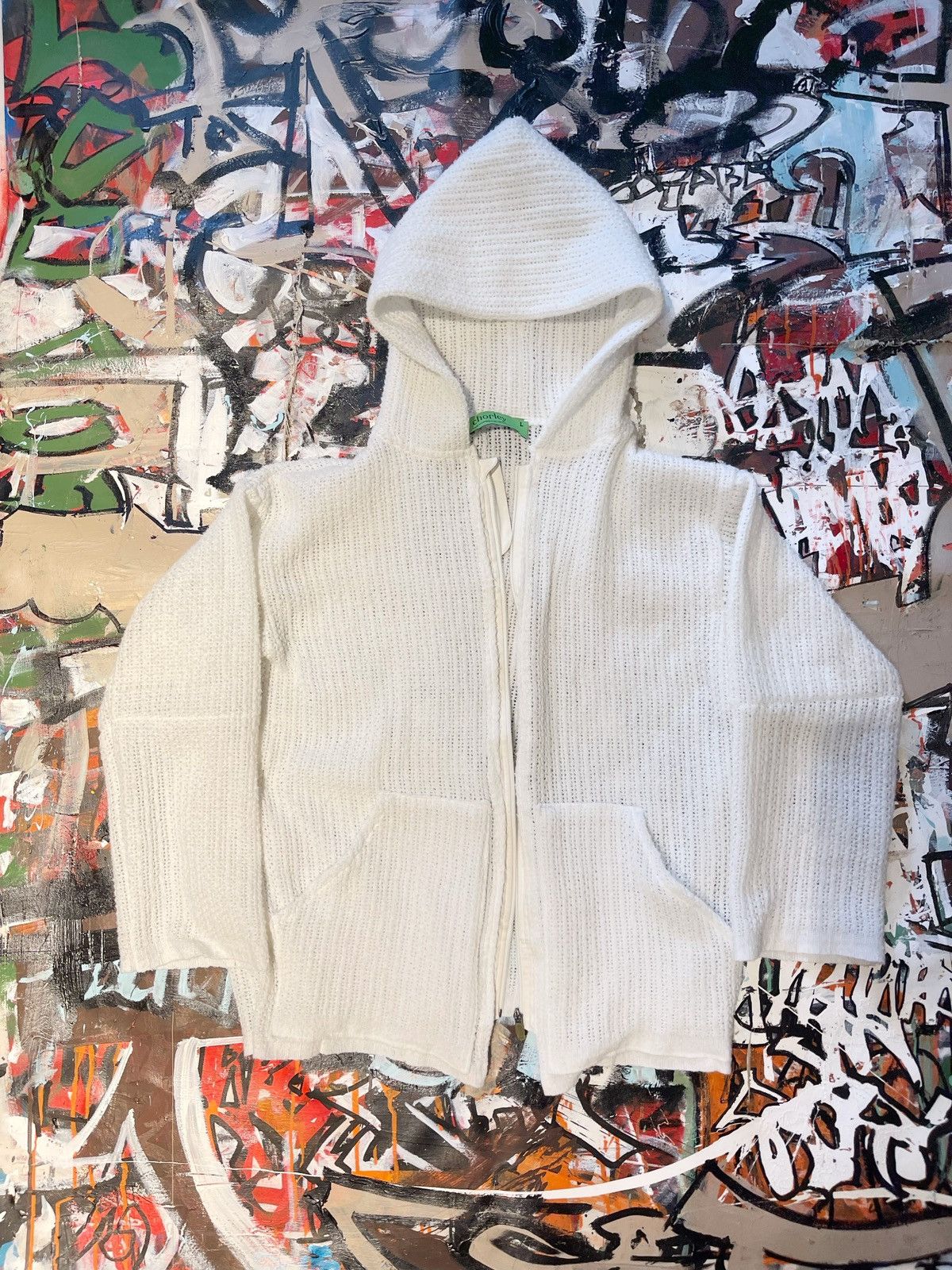 Chorley × Handmade Chorley Knit Sweater Zip Up Oversized Hooodie Size US L / EU 52-54 / 3 - 5 Thumbnail