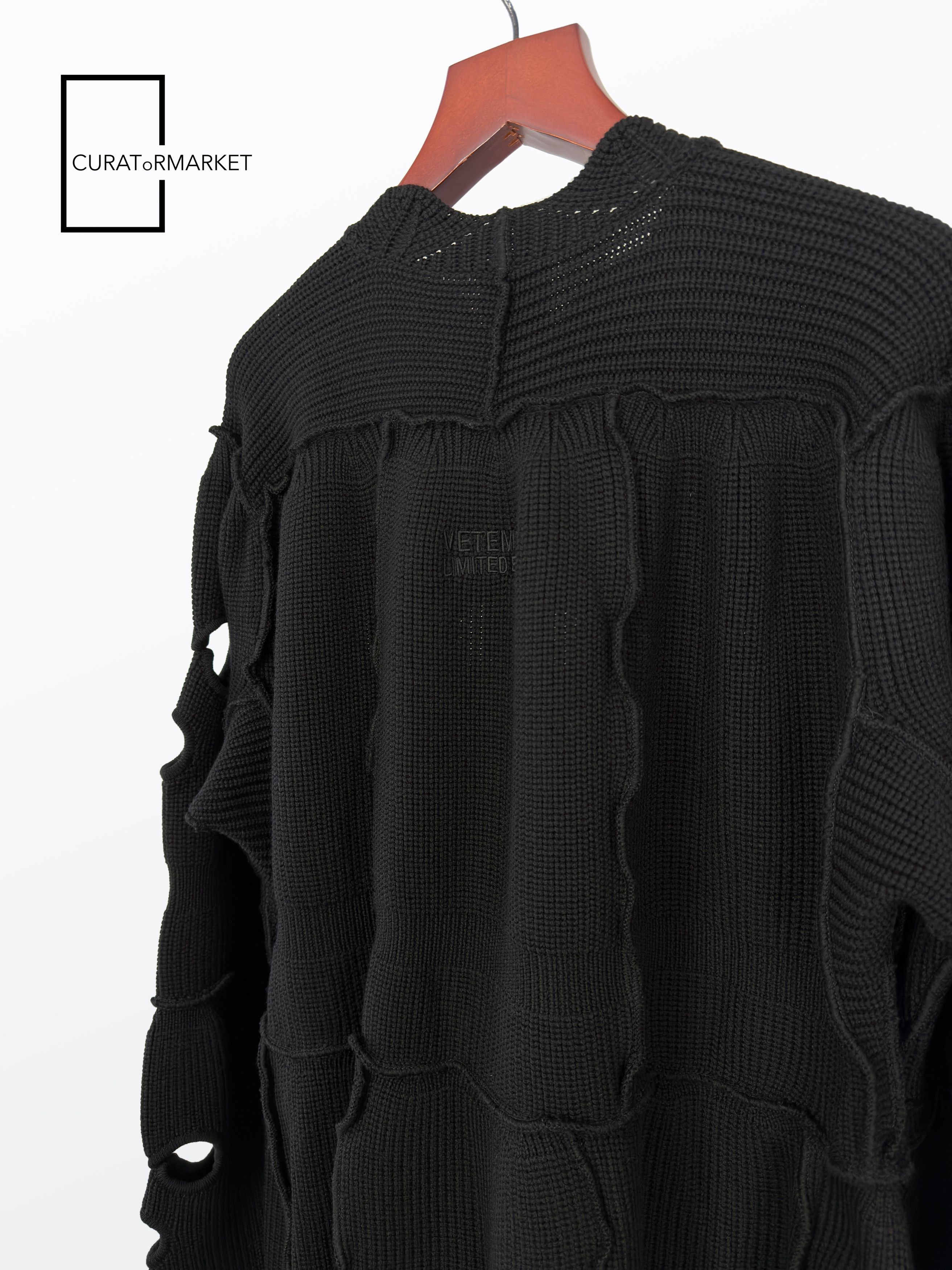 Vetements S Wool Multi Stitch Ski Mask Shiesty Balaclava Sweater FW25 Size US S / EU 44-46 / 1 - 6 Thumbnail