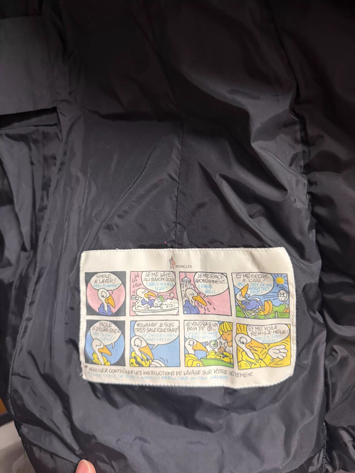 Moncler Moncler Black High Neck Logo Down Jacket Size 2 Size US M / EU 48-50 / 2 - 4 Thumbnail