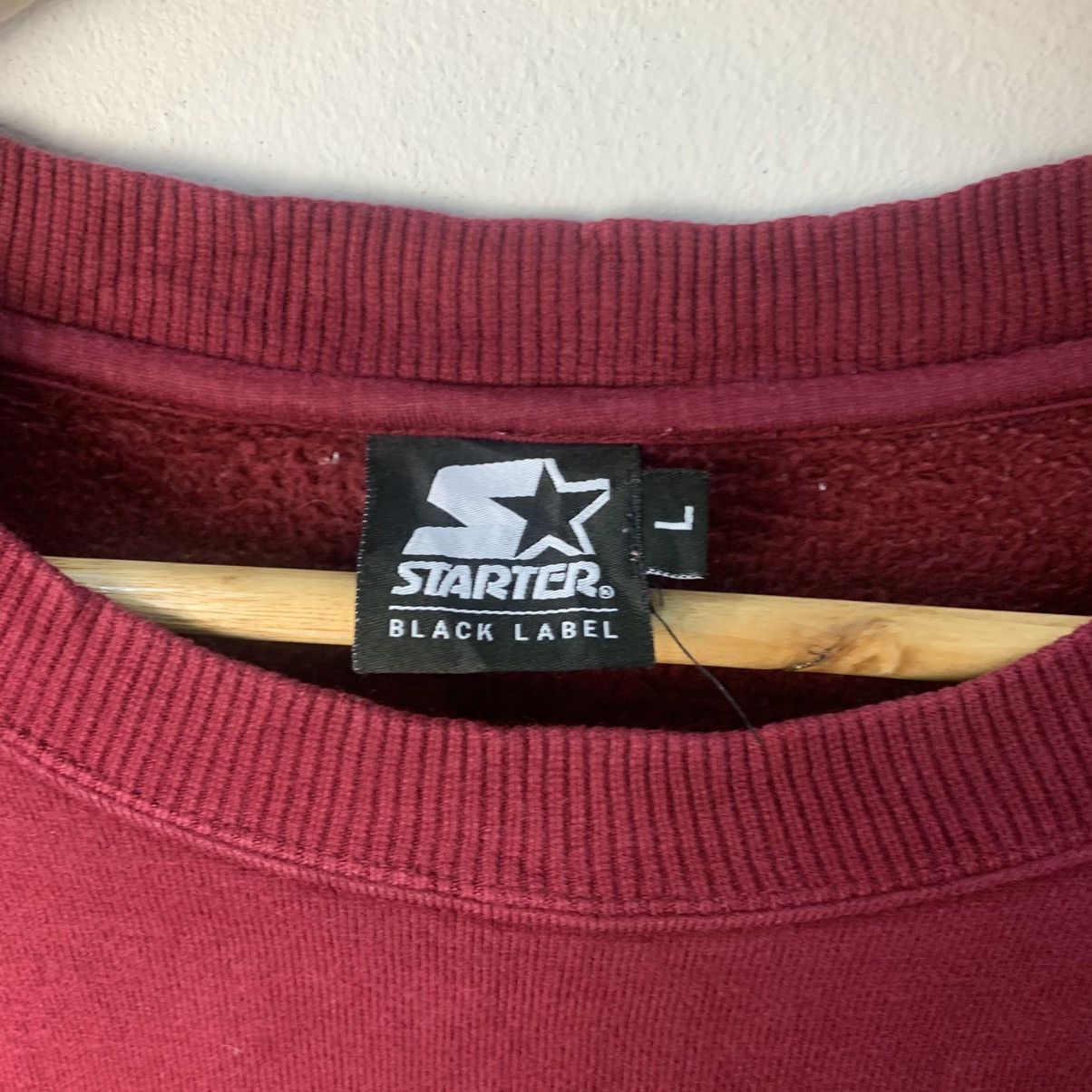 Starter × Vintage Vintage Starter Sweatshirt Jumper Pullover Crewneck Size US L / EU 52-54 / 3 - 4 Thumbnail