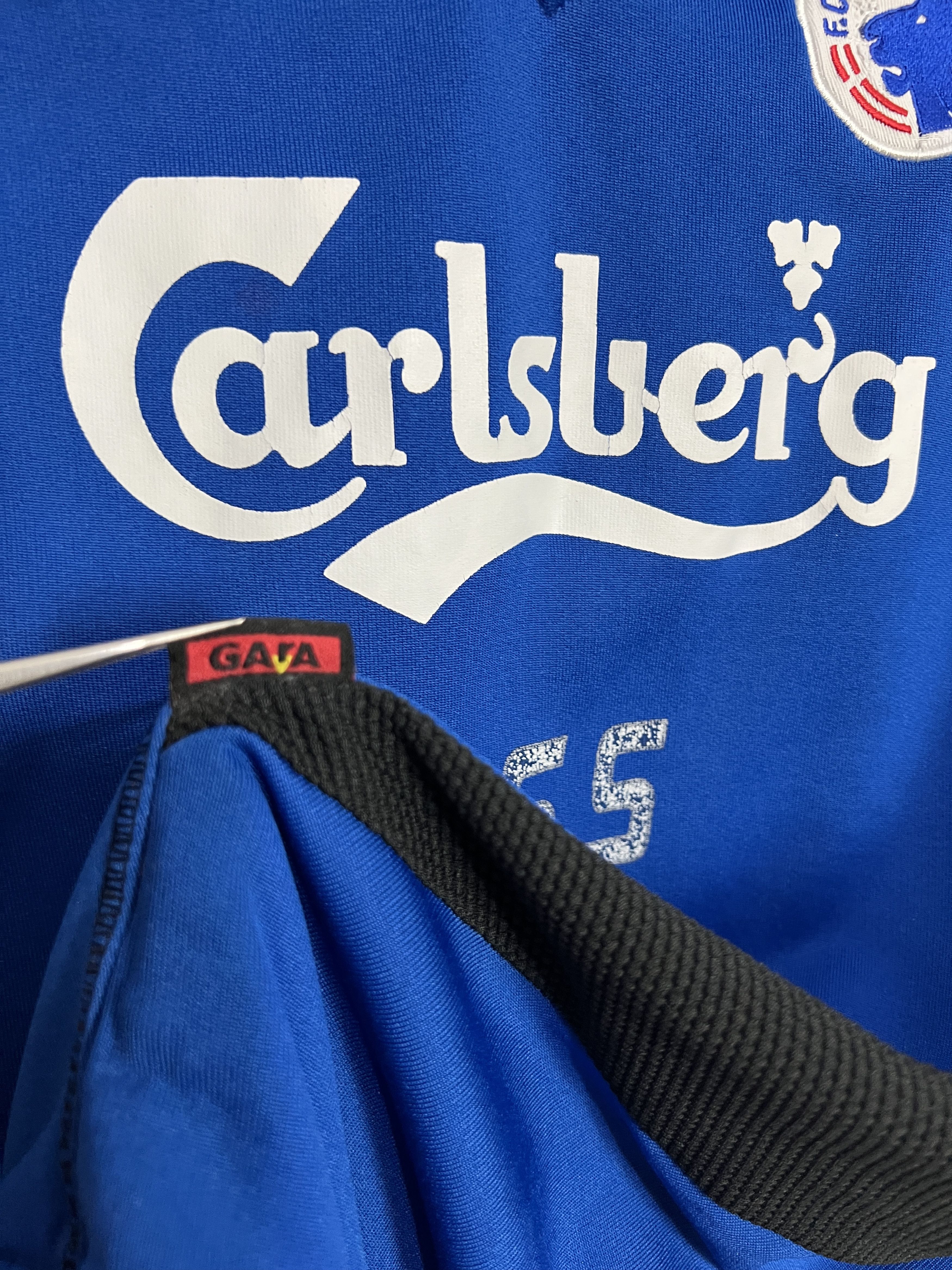 Kappa Copenhagen Kobenhavn Football Player Issue Sweatshirt Jacket Size US XXL / EU 58 / 5 - 5 Thumbnail