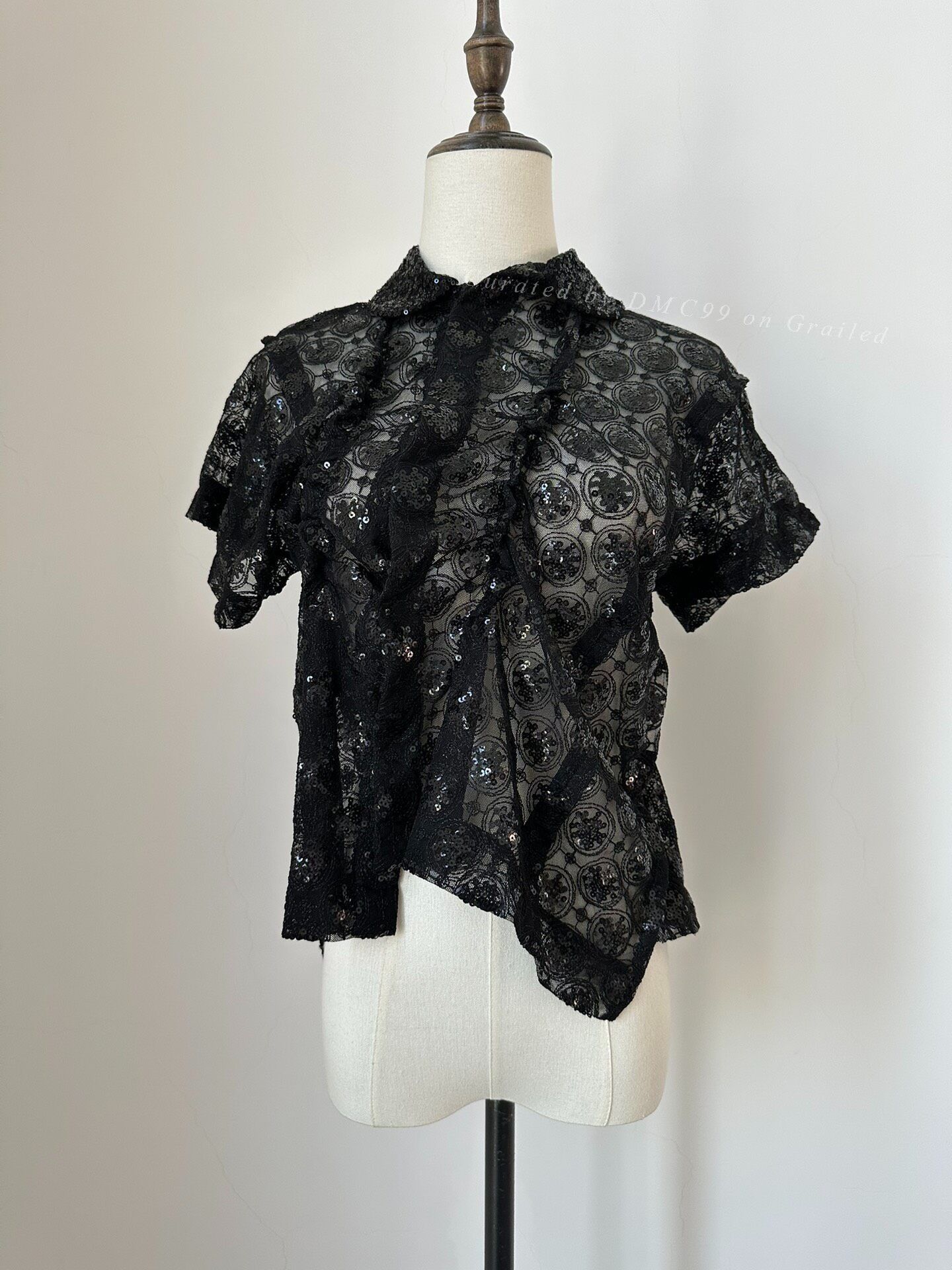 Comme des Garcons Comme des Garçons 2011 Tricot Sequin Top Size S / US 4 / IT 40 - 1 Thumbnail