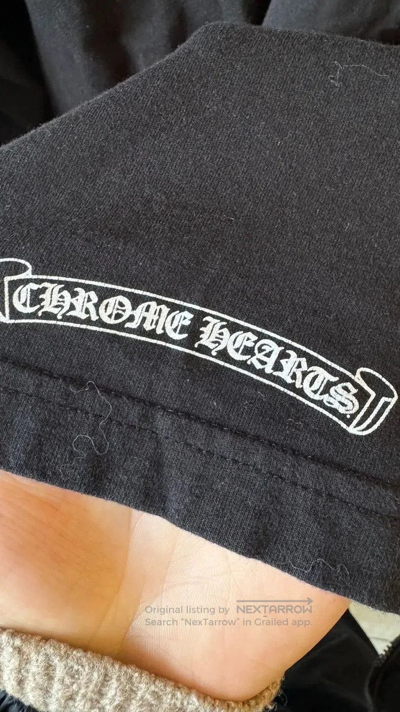 Chrome Hearts Black Chrome Hearts Long Sleeve Shirt. Size US XXL / EU 58 / 5 - 5 Thumbnail