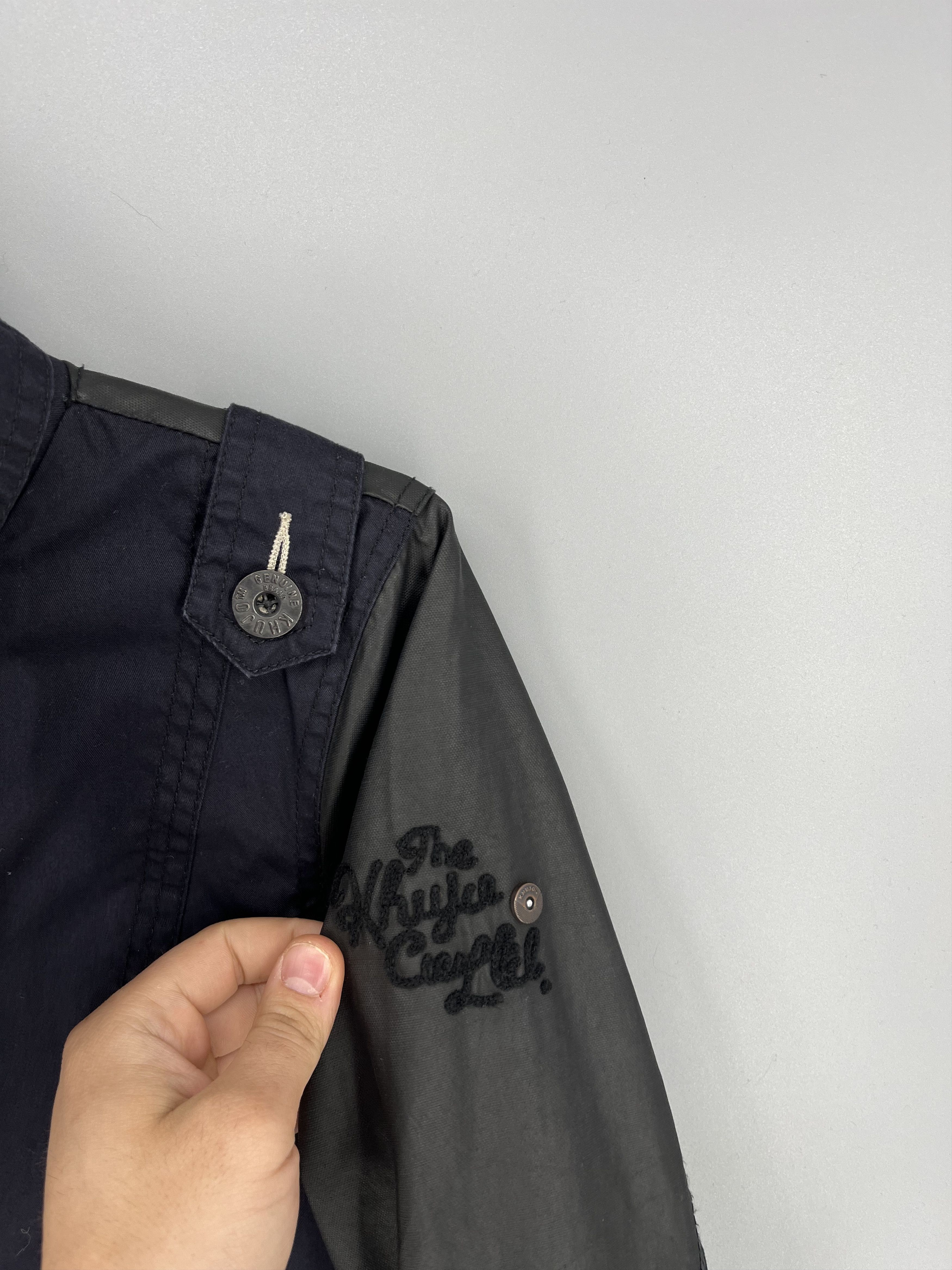 khujo Vintage KHUJO Military Jacket Womens Size L Streetwear Style Size L / US 10 / IT 46 - 8 Thumbnail