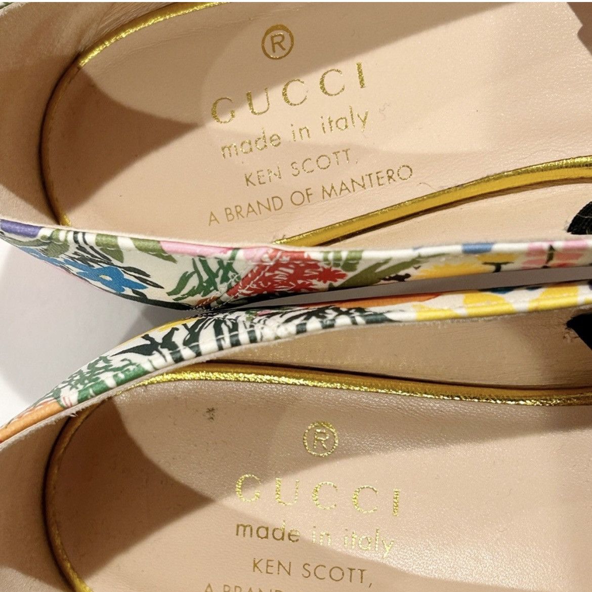 Gucci GUCCI Ken Scott Horsebit Deva Ballet Floral Size EU 35 US 5 Size US 5 / IT 35 - 5 Thumbnail