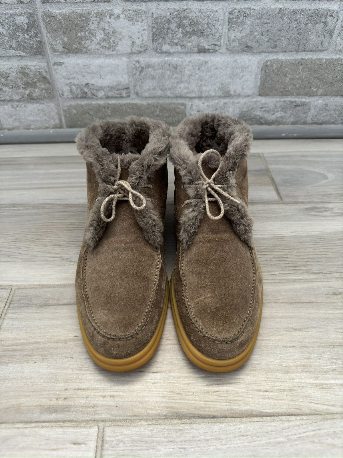 Loro Piana Loro Piana Snow Dreams Walk Beaver Fur & Suede Boots Size US 10 / EU 43 - 7 Thumbnail