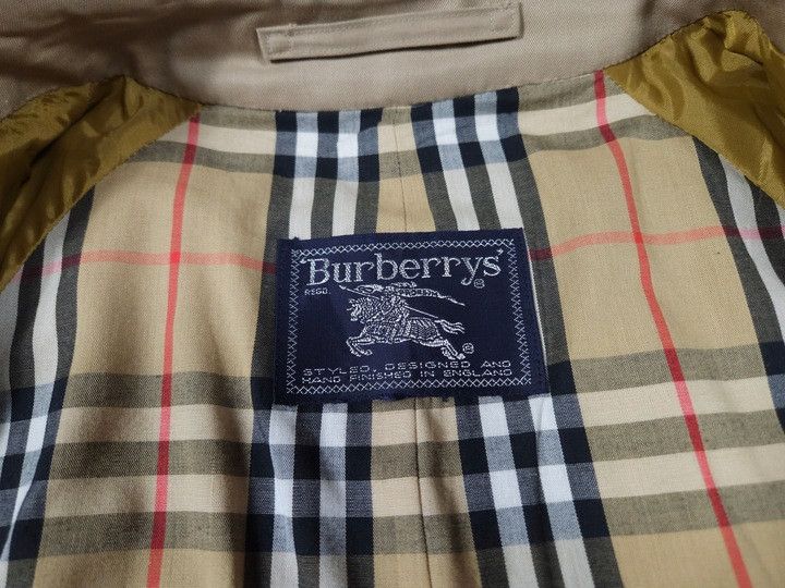Burberry BURBERRY Trench Coat Men Size US XXL / EU 58 / 5 - 5 Thumbnail
