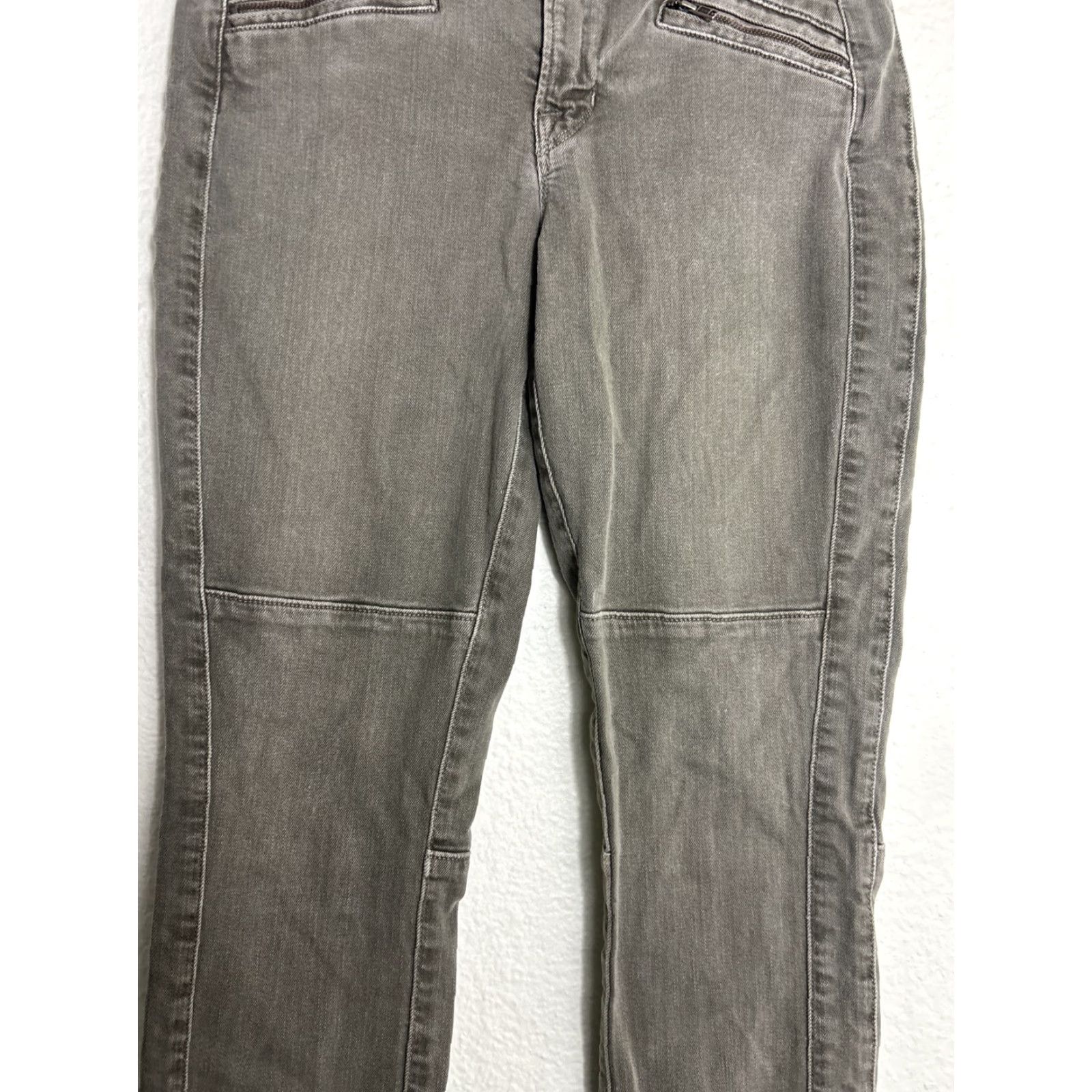 Lucky Brand Lucky Brand Women's Olive Green Brooke Skinny Moto Style Size 4 Jeans User: Lucky Brand Women's Olive Green Brooke Skinny Moto Style Size 4 Jeans Size 27" / US 4 / IT 40 - 3 Thumbnail