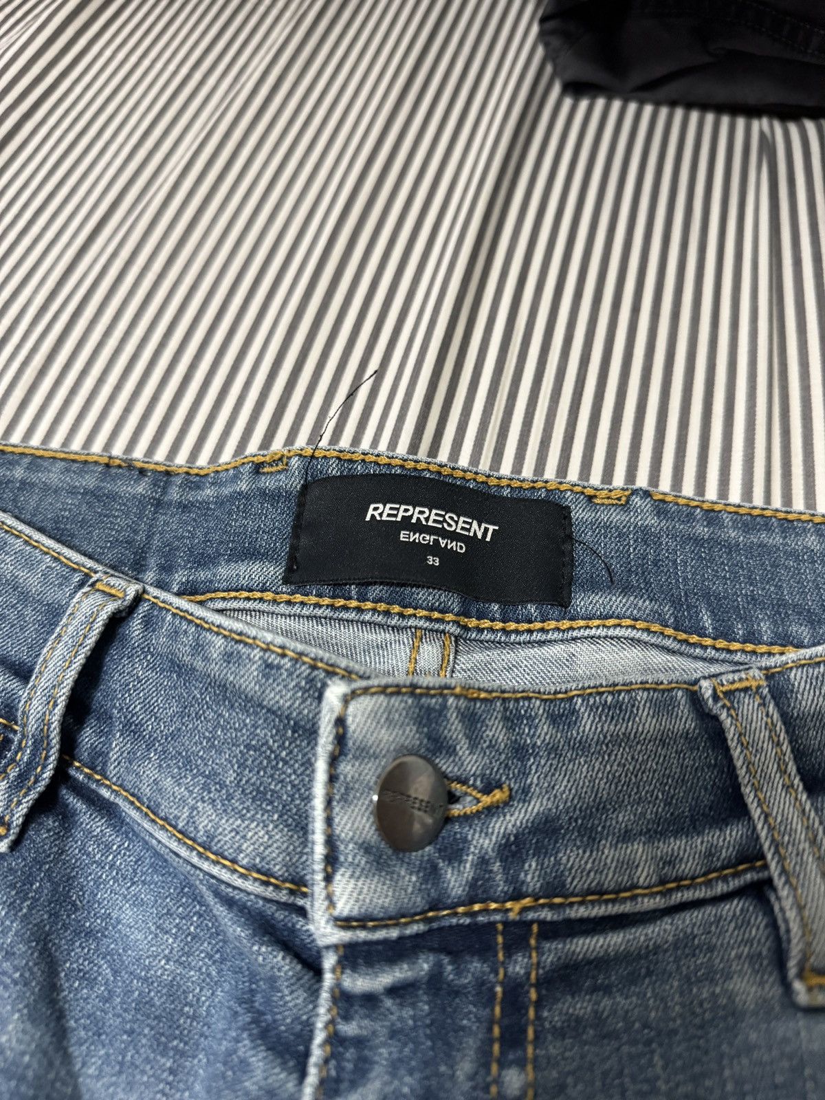 Represent Clo. Represent Blue Denim size 33 Size US 33 - 3 Thumbnail