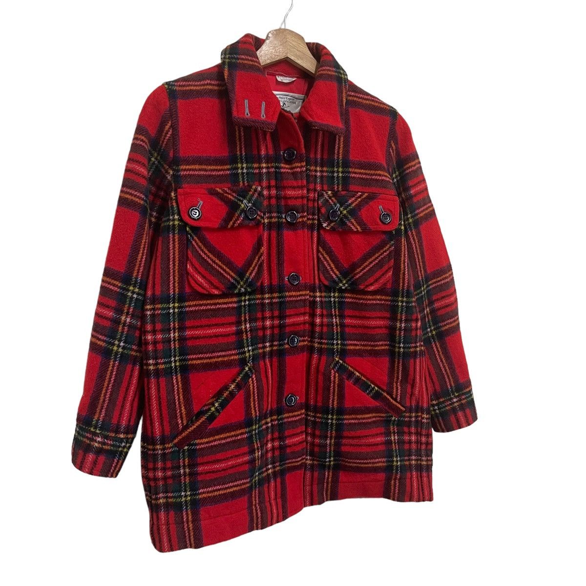 Japanese Brand × Woolrich Woolen Mills SILK ROAD PLAID MACKINAW TARTAN JACKET Size US S / EU 44-46 / 1 - 2 Thumbnail