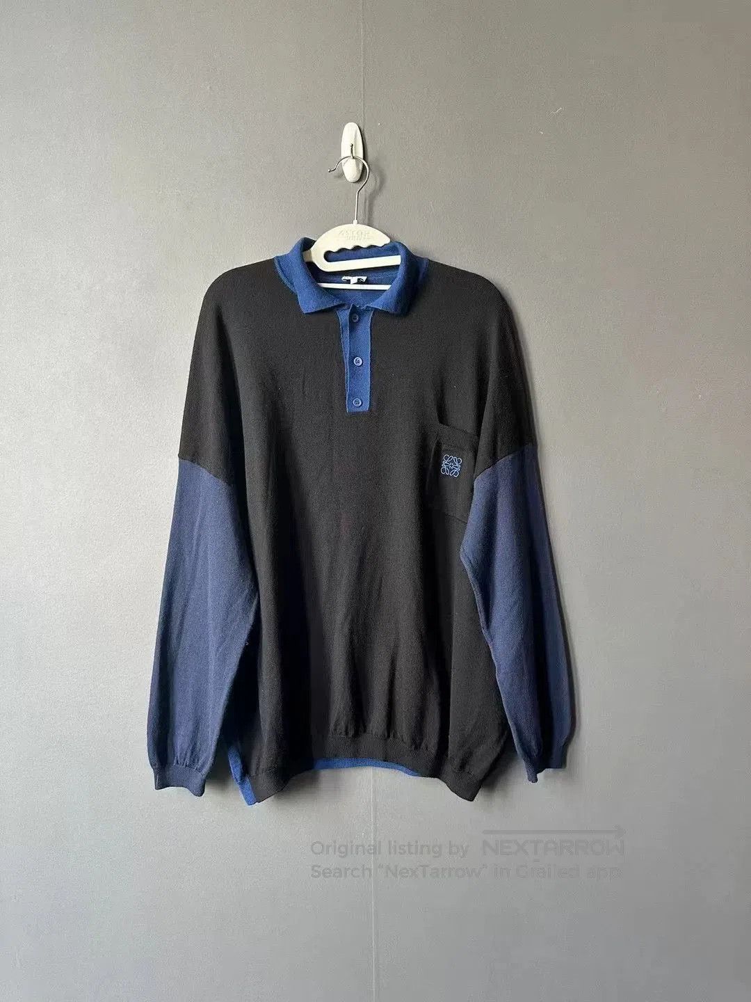 Loewe loewe color-block wool polo shirt. Size US S / EU 44-46 / 1 - 1 Thumbnail