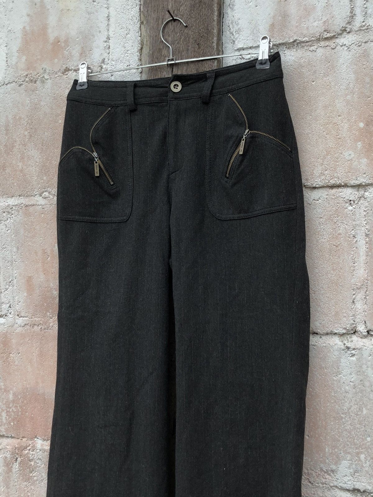 Japanese Brand × Kansai Yamamoto 🔥Cyber Week🔥 Kansai Bis Short Pants Ladies Stripe Design Size 28" / US 6 / IT 42 - 4 Thumbnail