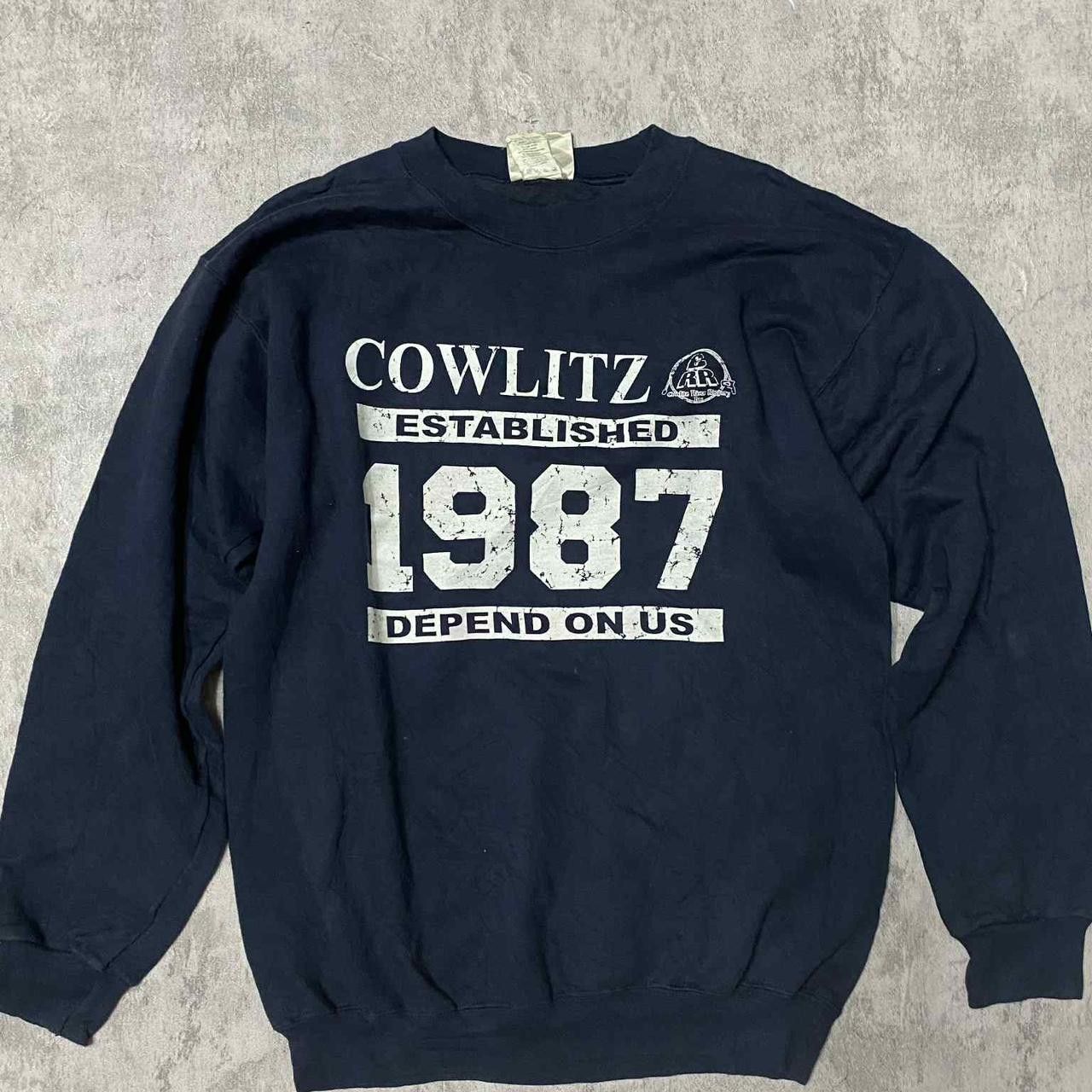 Other Navy Cowlitz 1987 sweatshirt sportswear Size US S / EU 44-46 / 1 - 1 Thumbnail