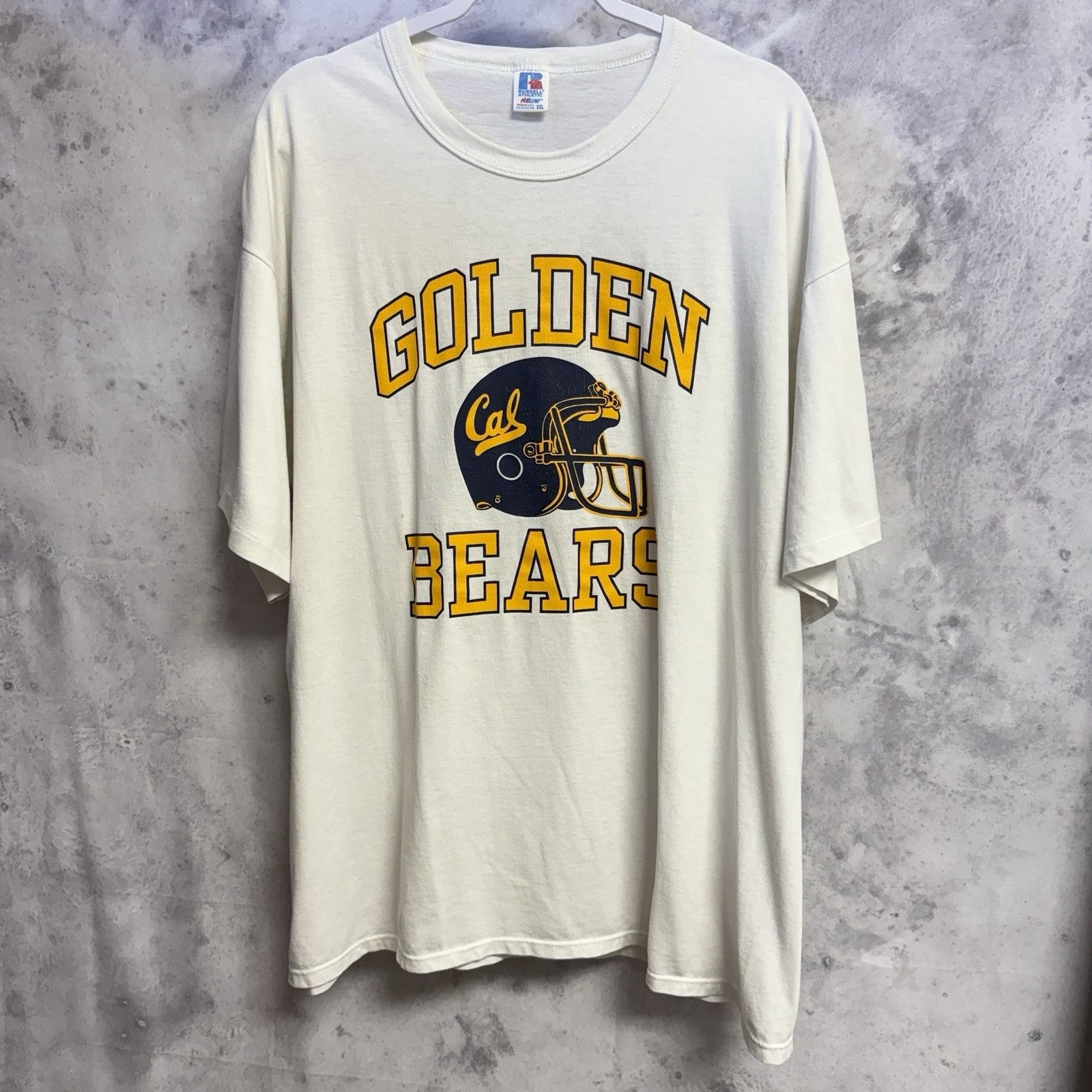 Russell Athletic Vintage 80s Cal State Berkeley Golden Bears T Shirt 2XL Size US XXL / EU 58 / 5 - 2 Thumbnail