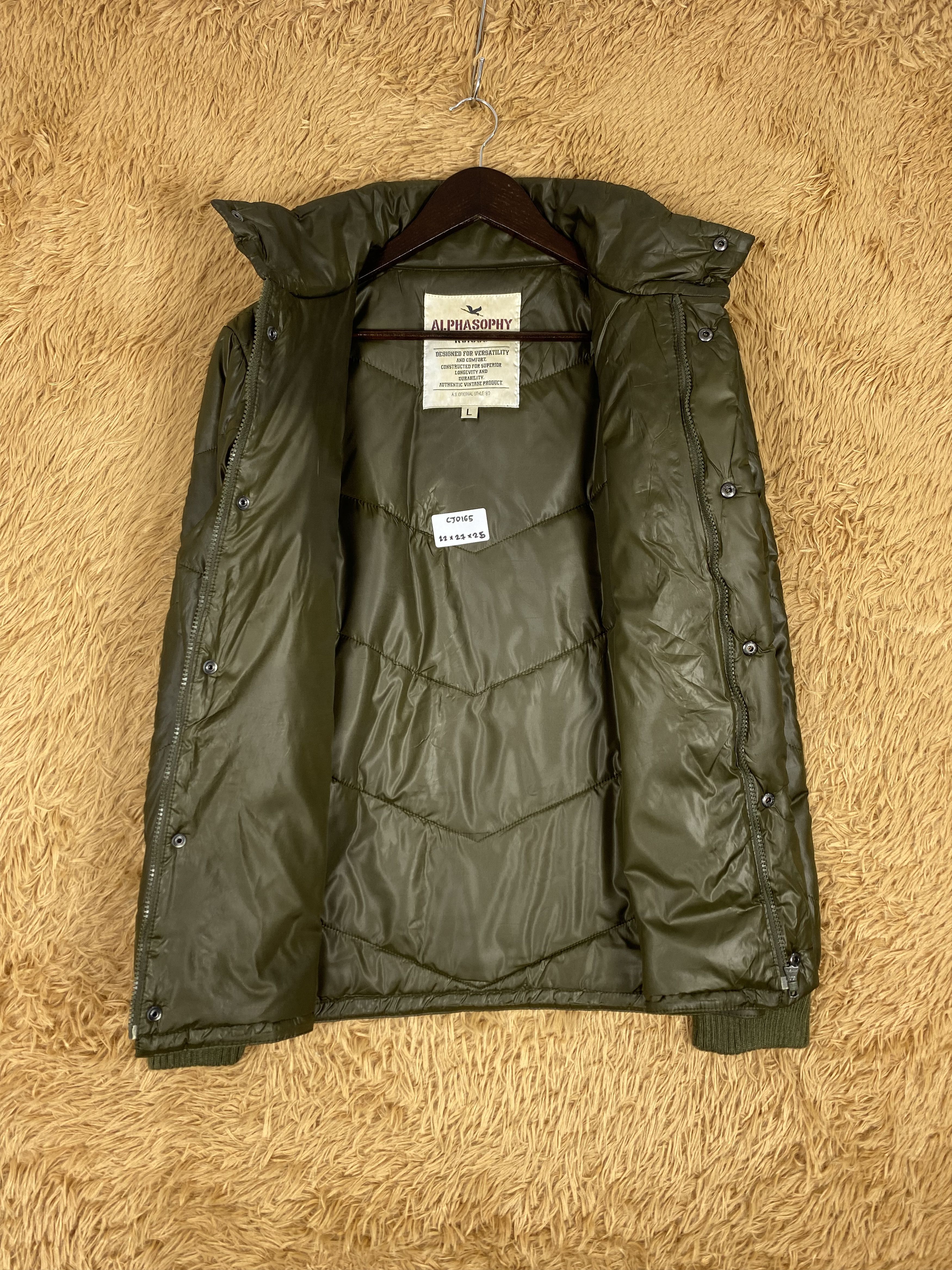 Japanese Brand × Vintage Vintage Alphasophy Puffer Jacket Size US L / EU 52-54 / 3 - 6 Thumbnail