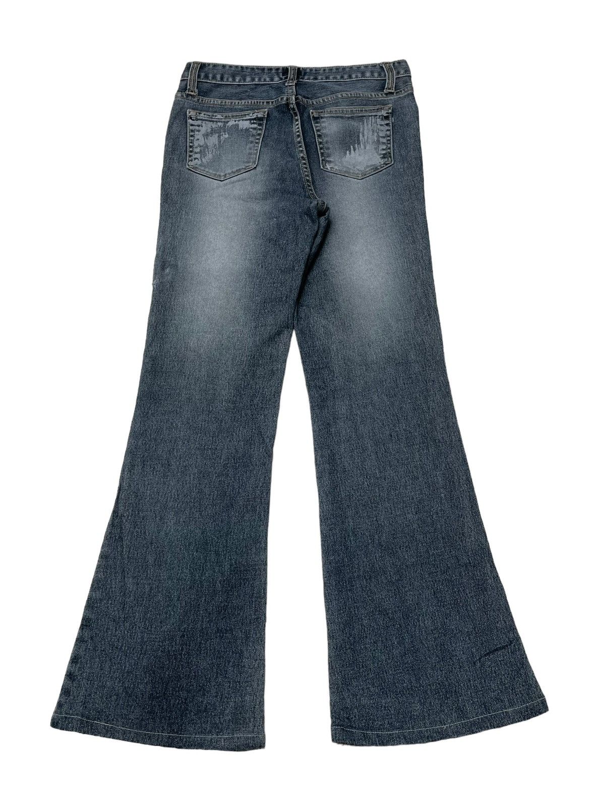 Japanese Brand × Vintage Vintage Japanese Brand B’ Renata Flared Jeans 1990s Size US 28 / EU 44 - 2 Thumbnail