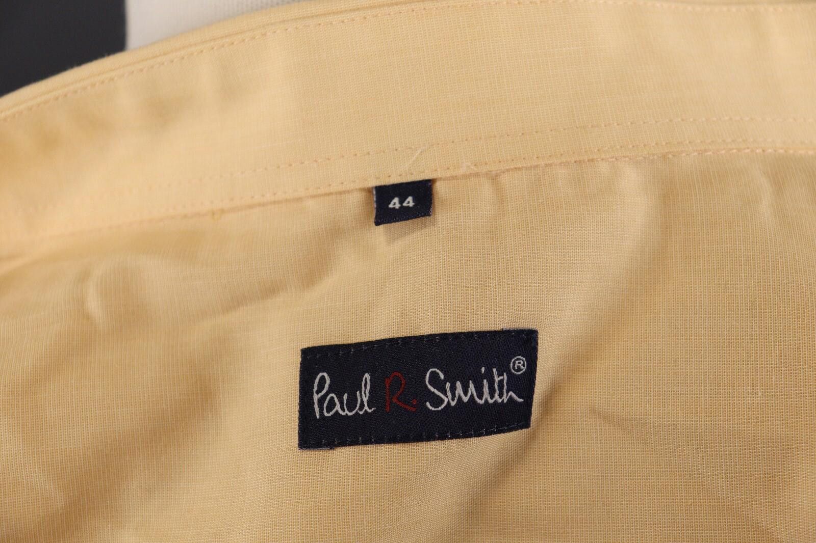 Paul Smith Paul Smith Orange Long Sleeve Button Down Shirt Size 44 Size US M / EU 48-50 / 2 - 9 Thumbnail