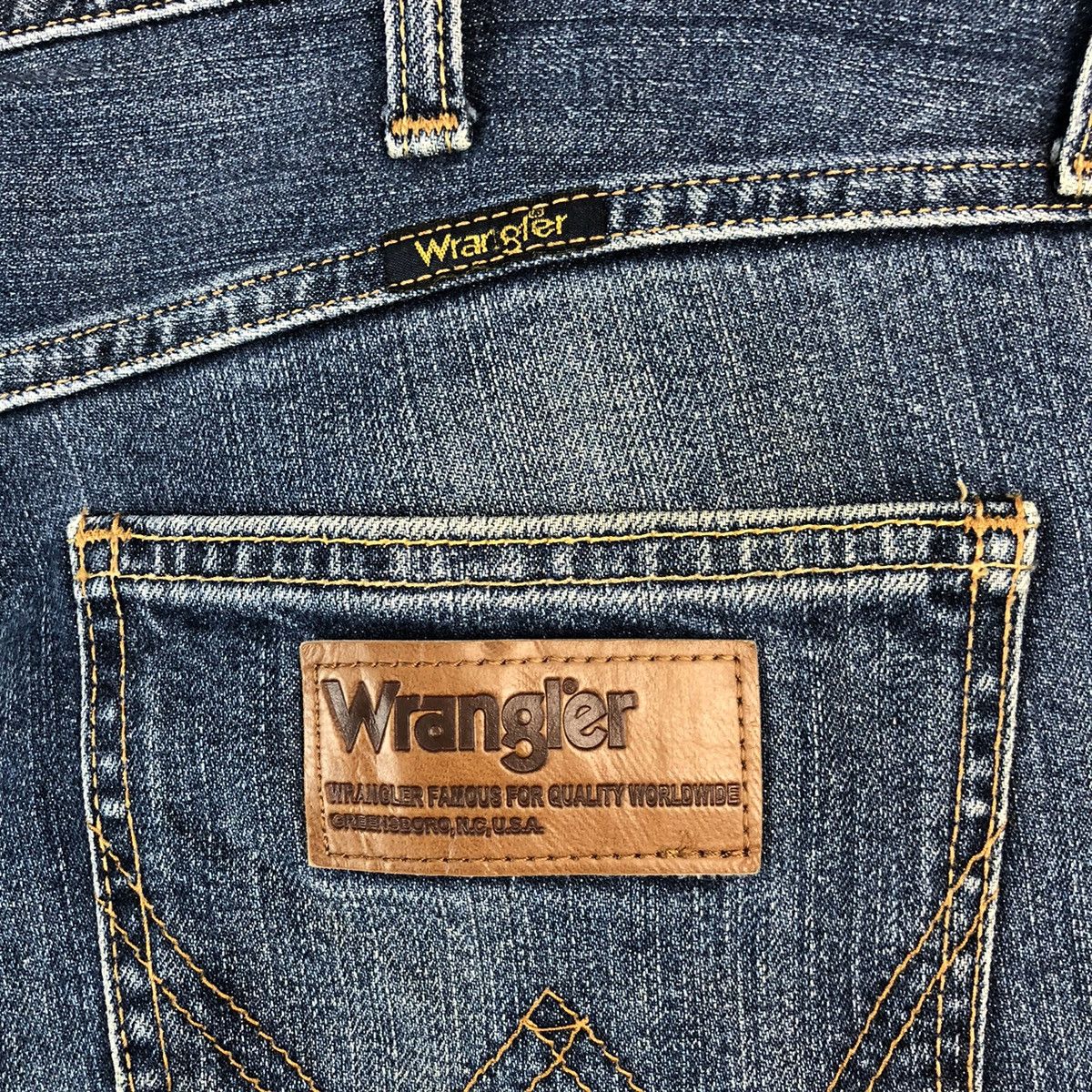 Wrangler DL Wrangler Blue Denim Pants #C203 Size US 32 / EU 48 - 18 Thumbnail
