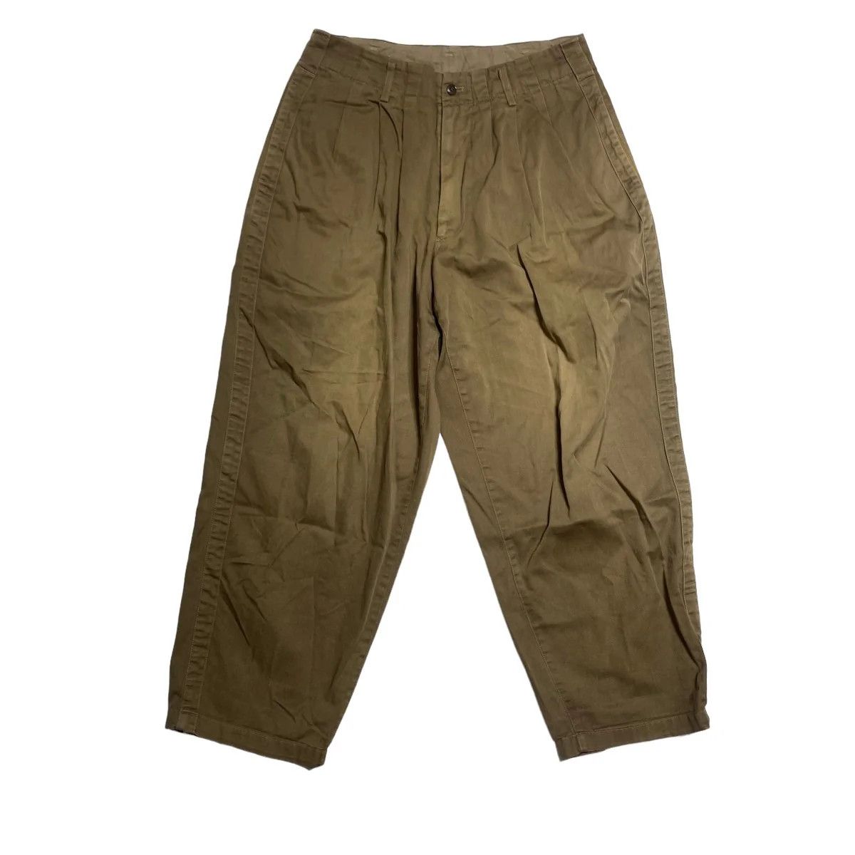 Yohji Yamamoto pour homme Product Dyed 3 Tuck Pants