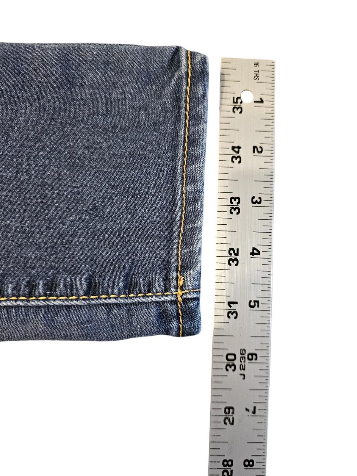Jordache Jordache Skinny Super Stretch Jeans Women's Size 14 Dark Size 36" / US 14 / IT 50 - 4 Thumbnail