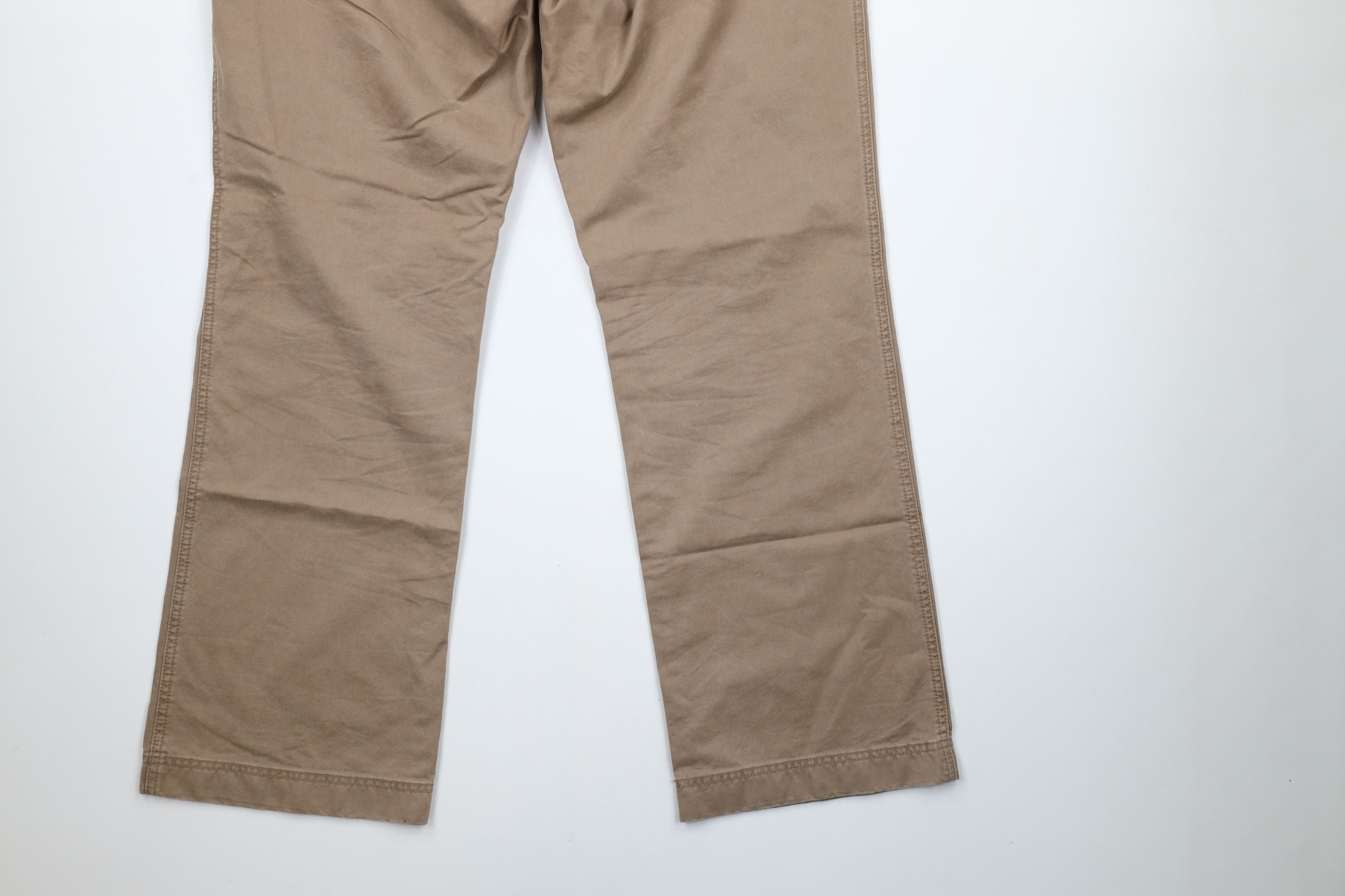 J.Crew × Vintage Vintage J Crew Bootcut Wide Leg Chino Pants Brown Cotton Size US 36 / EU 52 - 12 Thumbnail