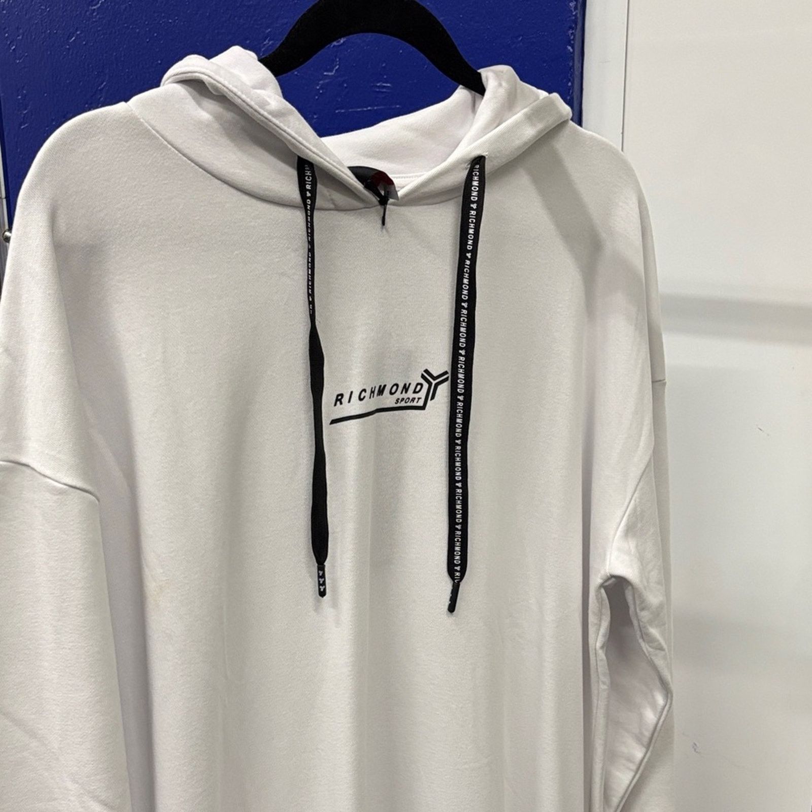 John Richmond NWT John Richmond Sport White Hoodie unisex Size L Size L / US 10 / IT 46 - 8 Thumbnail