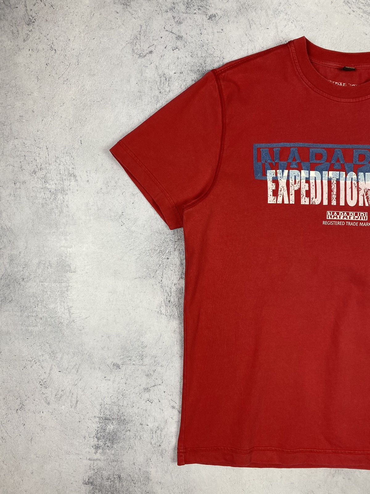 Napapijri Napapijri Expedition Outdoor Gorpcore Doable Logo T Shirt Size US XL / EU 56 / 4 - 3 Thumbnail