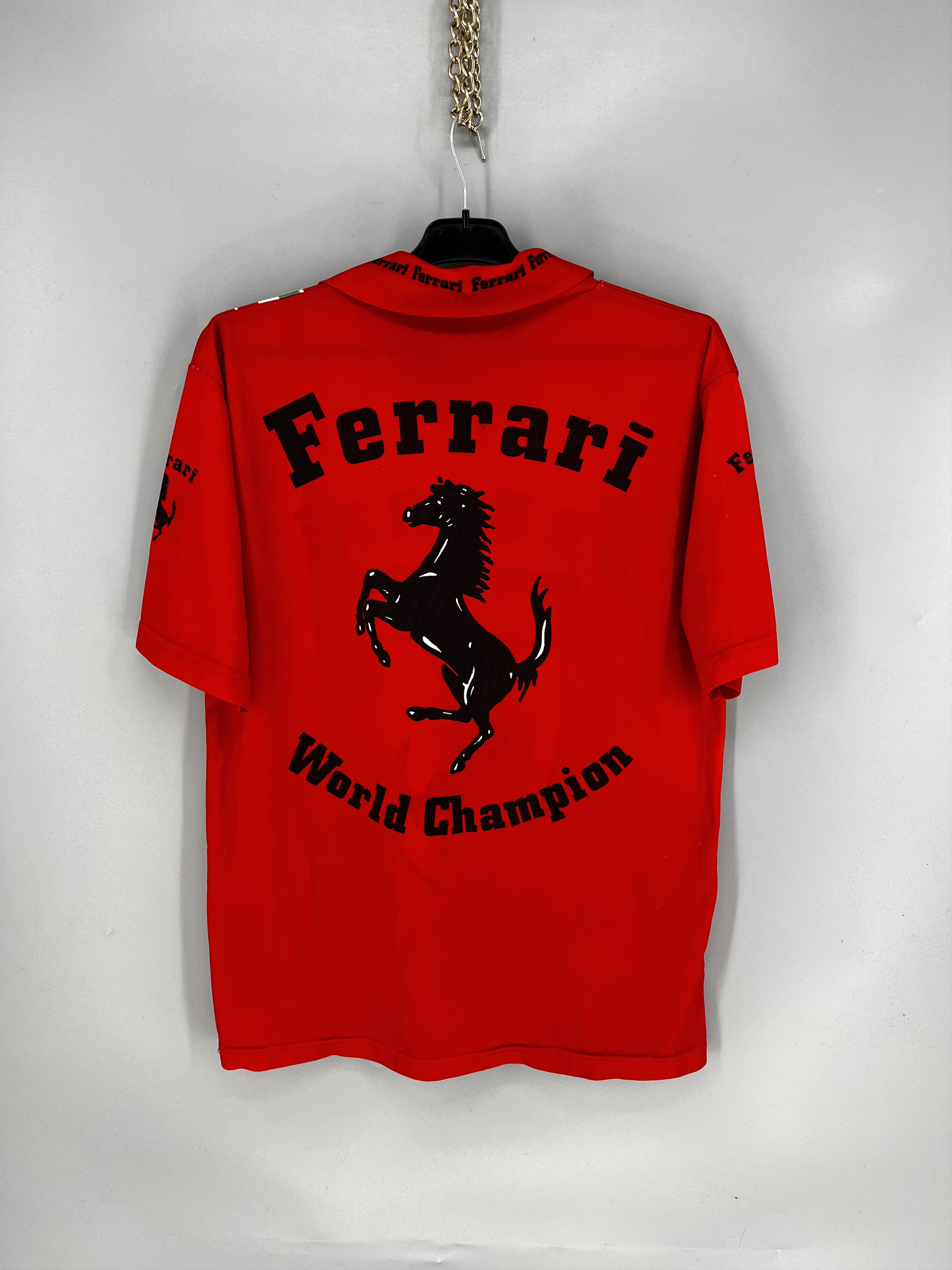 Ferrari Vintage Ferrari F1 Racing jersey t-shirt Size-XL Size US XL / EU 56 / 4 - 9 Thumbnail