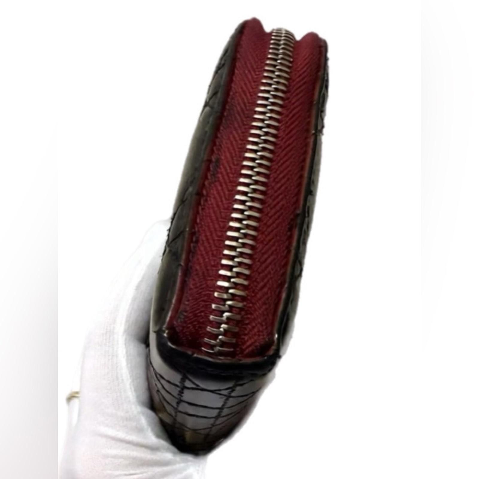 Christian Dior Monsieur AUTHENTIC Dior Lady Dior Zippy Wallet- REDYED CONDITION Size ONE SIZE - 3 Thumbnail