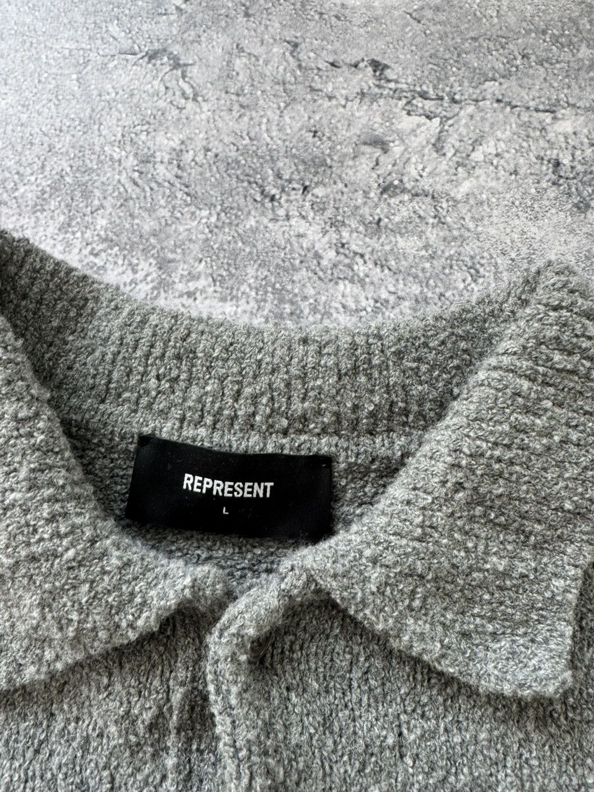 Represent Clo. Rare Represent Polo Baggy Knitwear Size US L / EU 52-54 / 3 - 4 Thumbnail