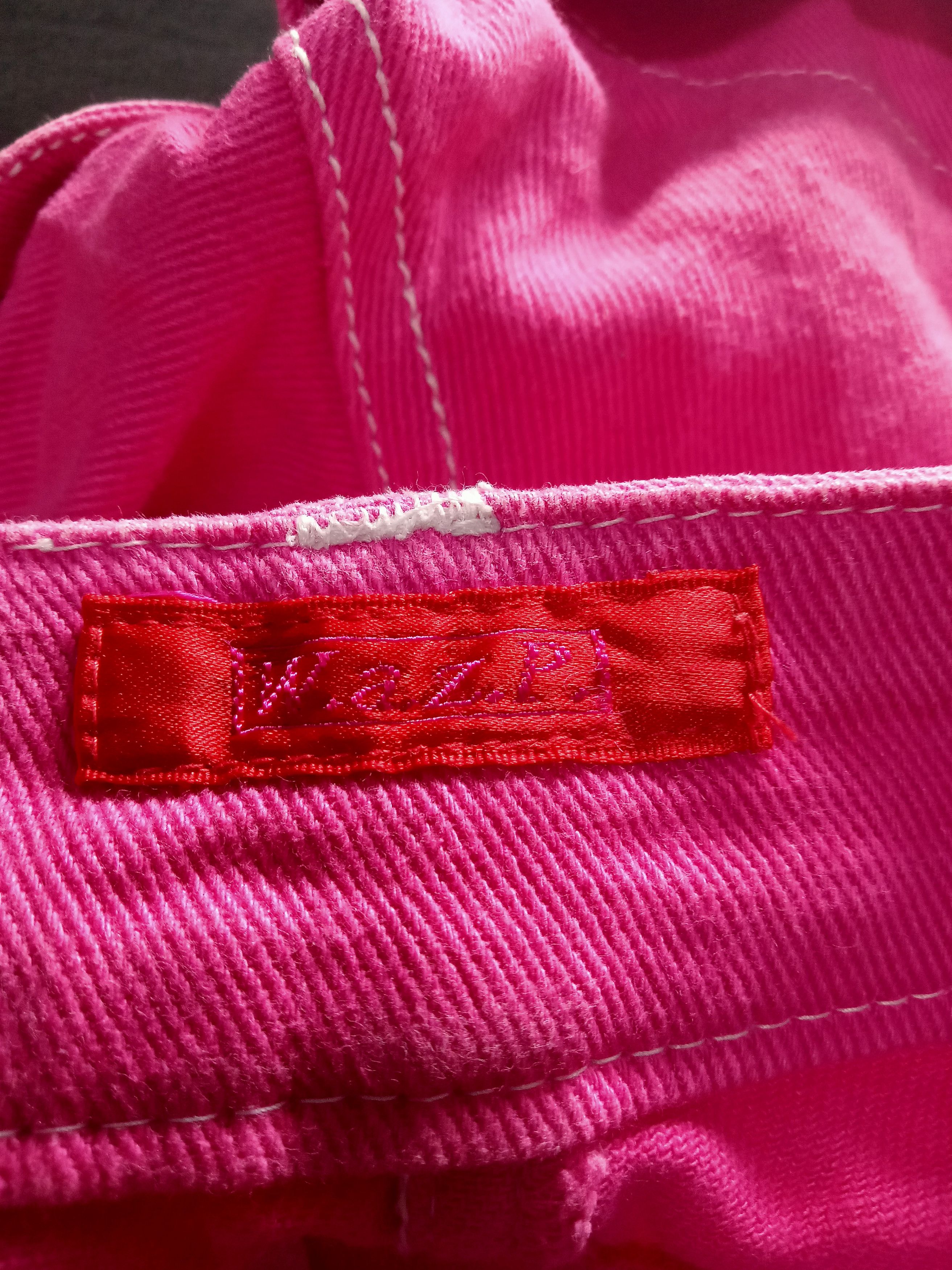 Japanese Brand × Seditionaries Japanese Brand Side Zipper Pink Short Denim size 27" Size 27" / US 4 / IT 40 - 7 Thumbnail