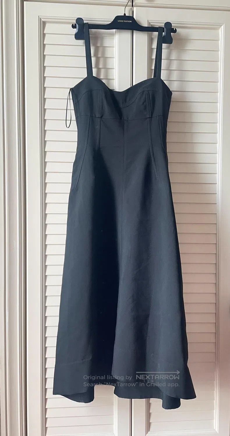 Jil Sander size 34 Show Cocoon Vest Dress