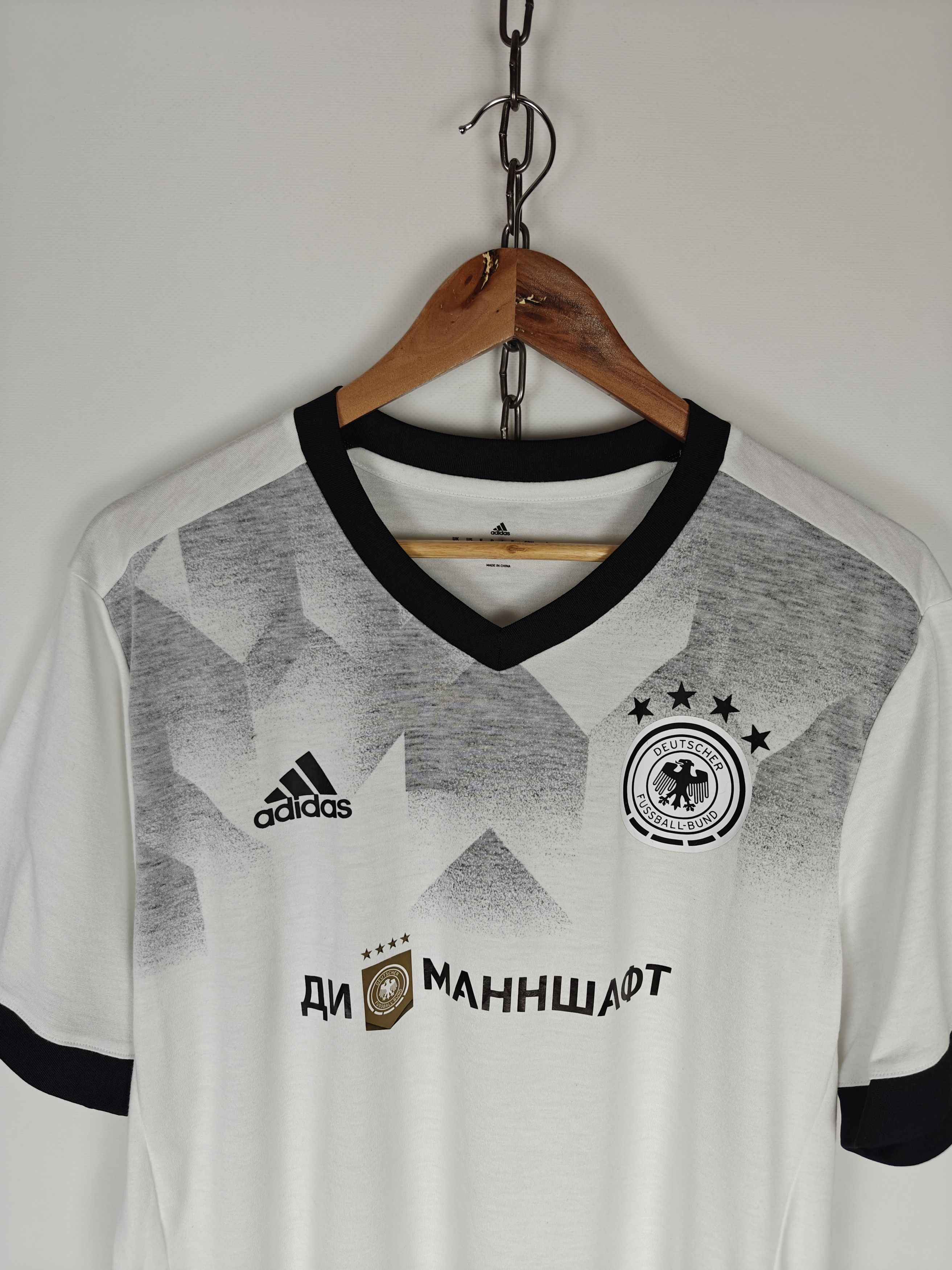 Adidas Adidas Soccer Jersey T-Shirt Deutsher Fussball-Bund L Size US L / EU 52-54 / 3 - 2 Thumbnail