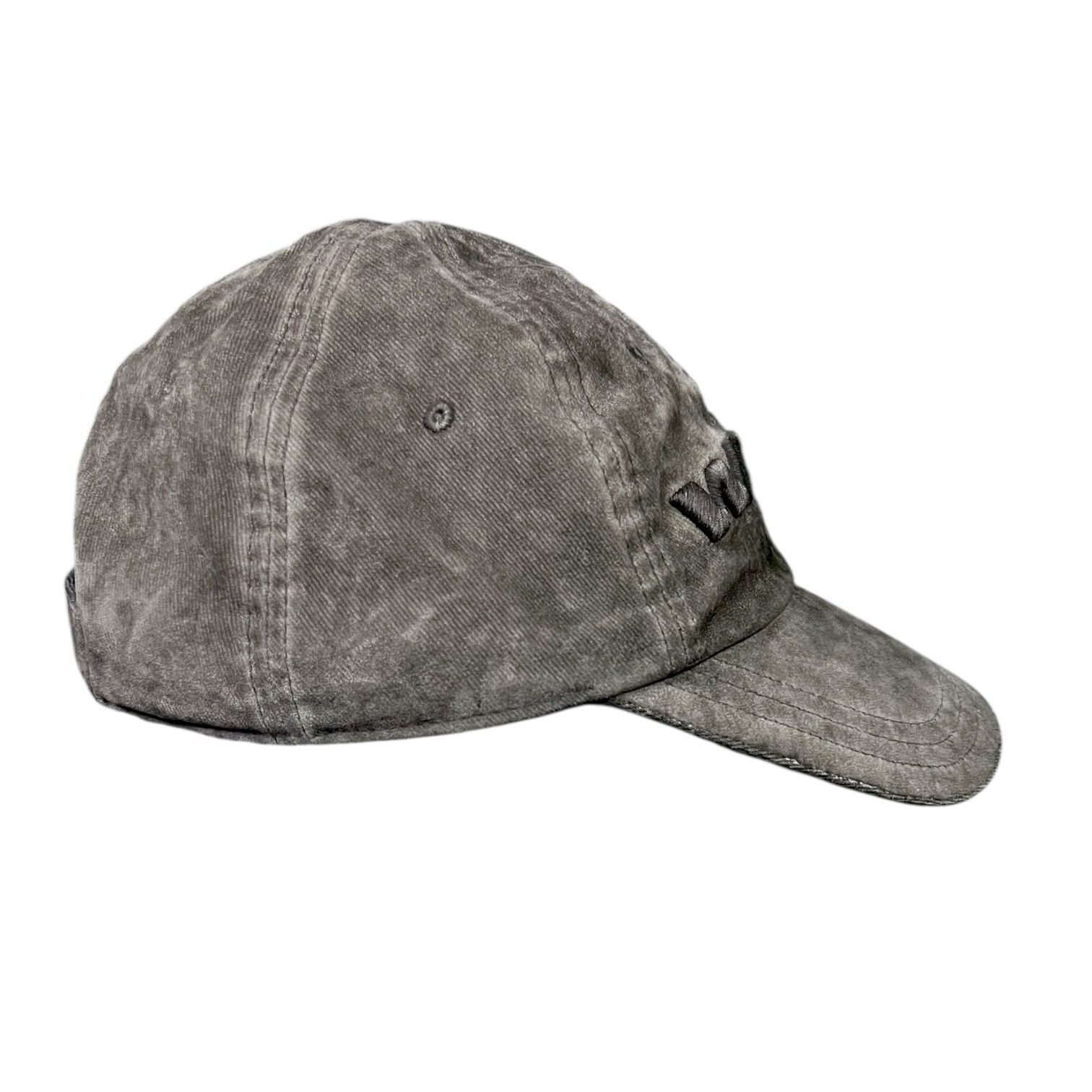 Alexander Wang Men's Alexander Wang Gray Distressed Strapback Hat - Size 4 Size ONE SIZE - 4 Thumbnail