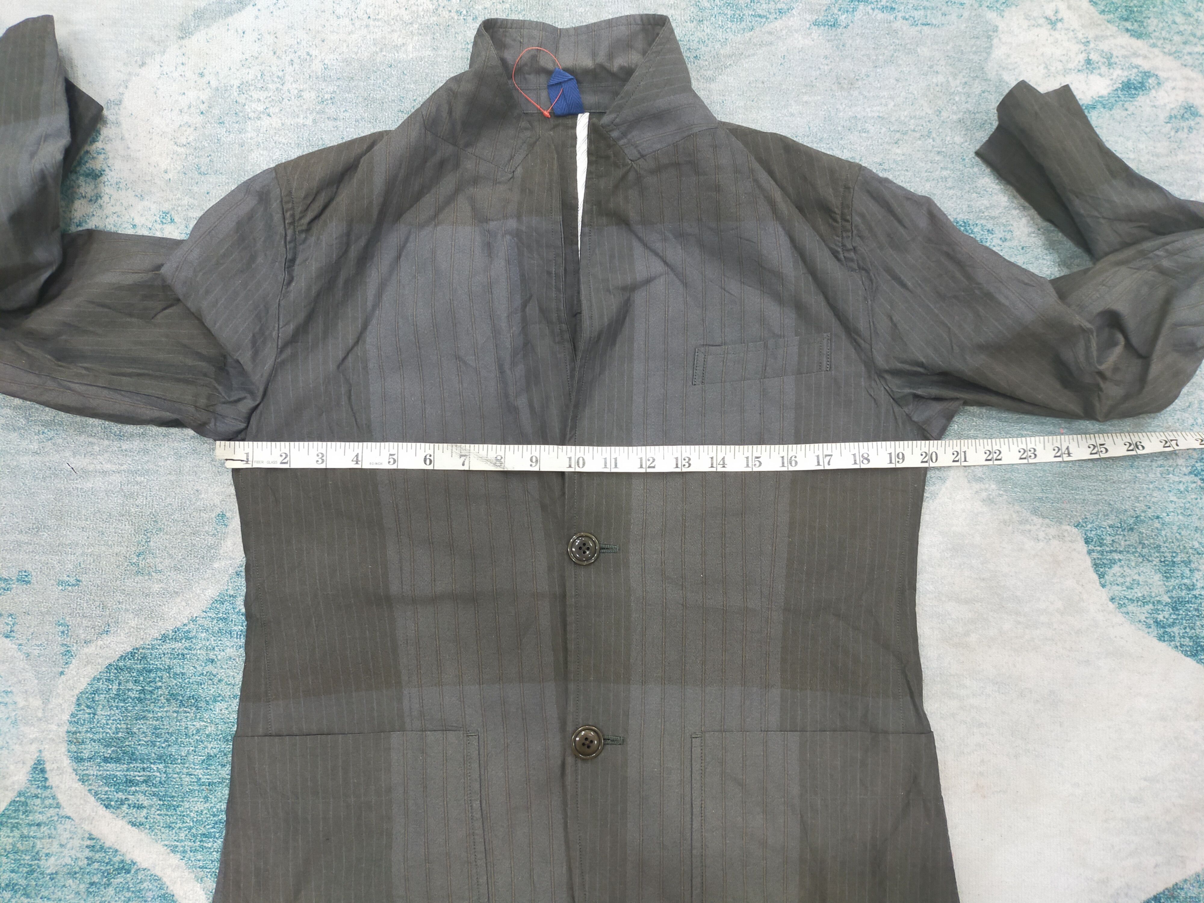 Designer × Japanese Brand × Ts(S) Takuji Suzuki ts(s) jacket like simple checkereda blazer Size 40S - 13 Thumbnail