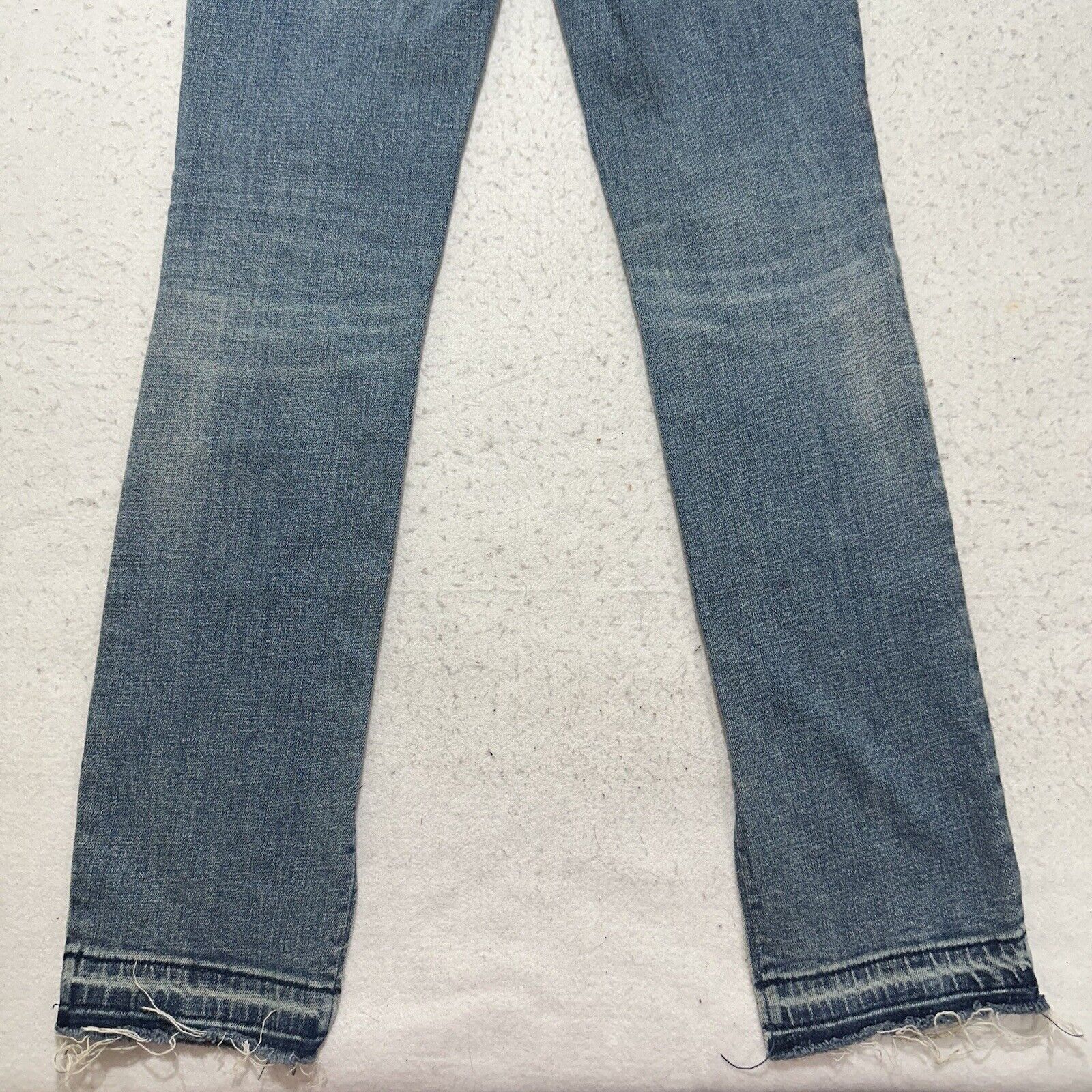 Free People Free People 28x30 Skinny Leg Jeans Ankle Slits Distressed Size 28" / US 6 / IT 42 - 8 Thumbnail