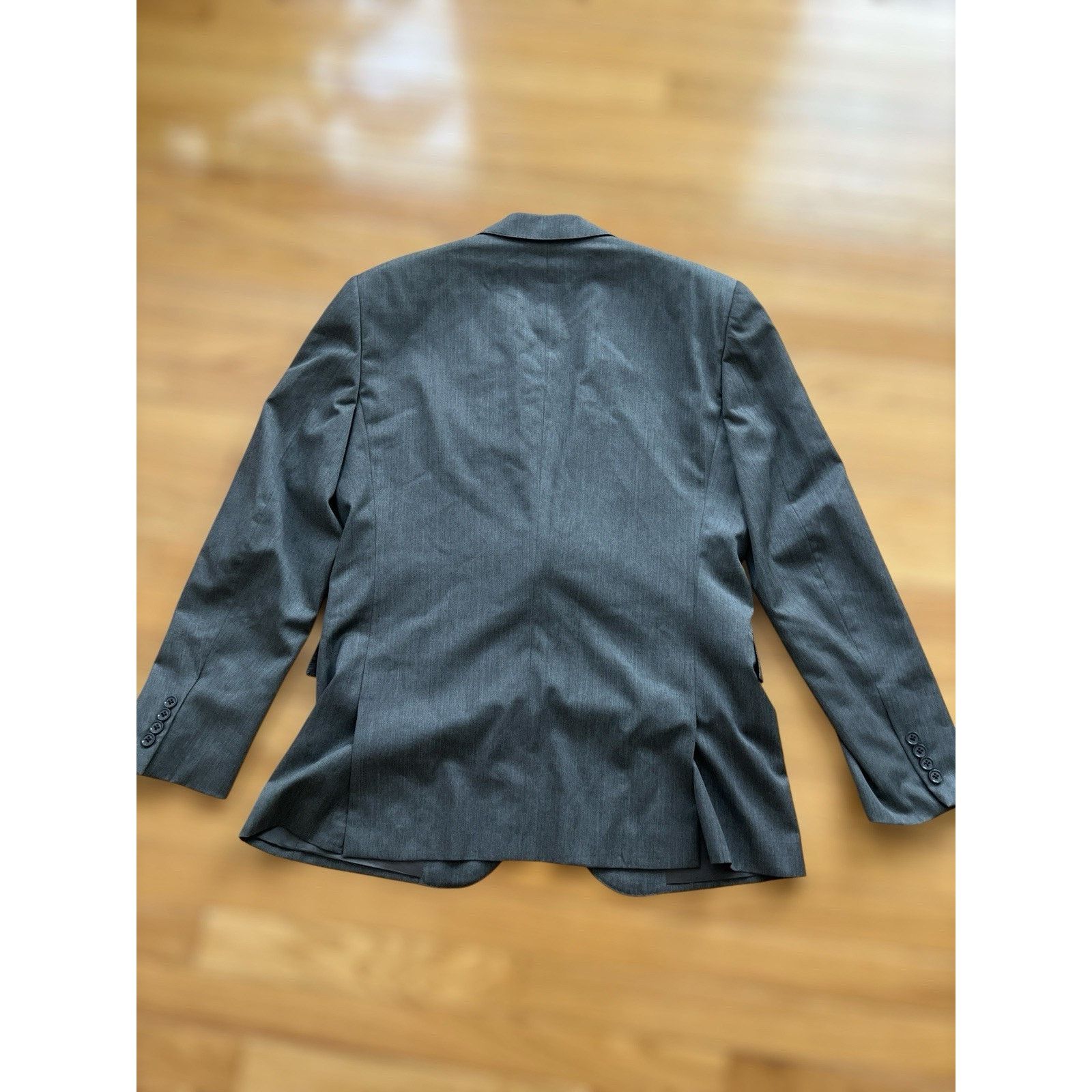 Ralph Lauren Black Label BLACK LABEL Ralph Lauren Wool Blazer Grey 42R Sport Coat Size 42R - 3 Thumbnail