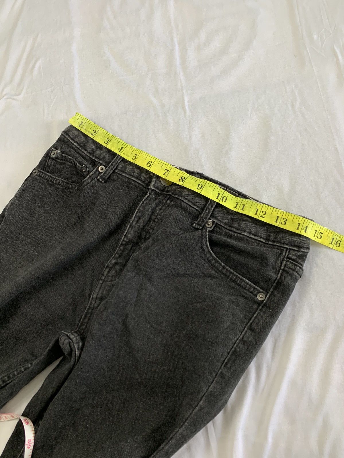 Jean flare bootcut no boundaries jeans pant black Size US 28 / EU 44 - 9 Thumbnail