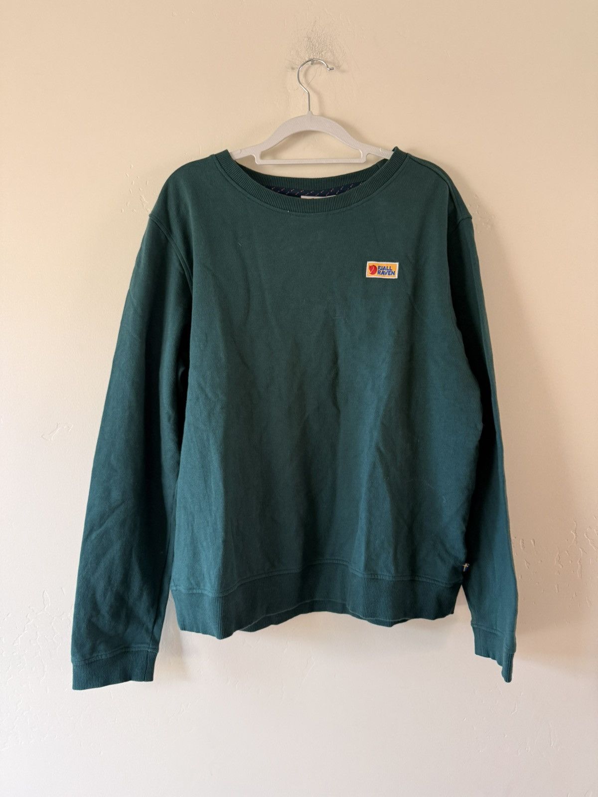 Fjallraven Vintage Fjallraven Green Crewneck Size US XL / EU 56 / 4 - 1 Thumbnail