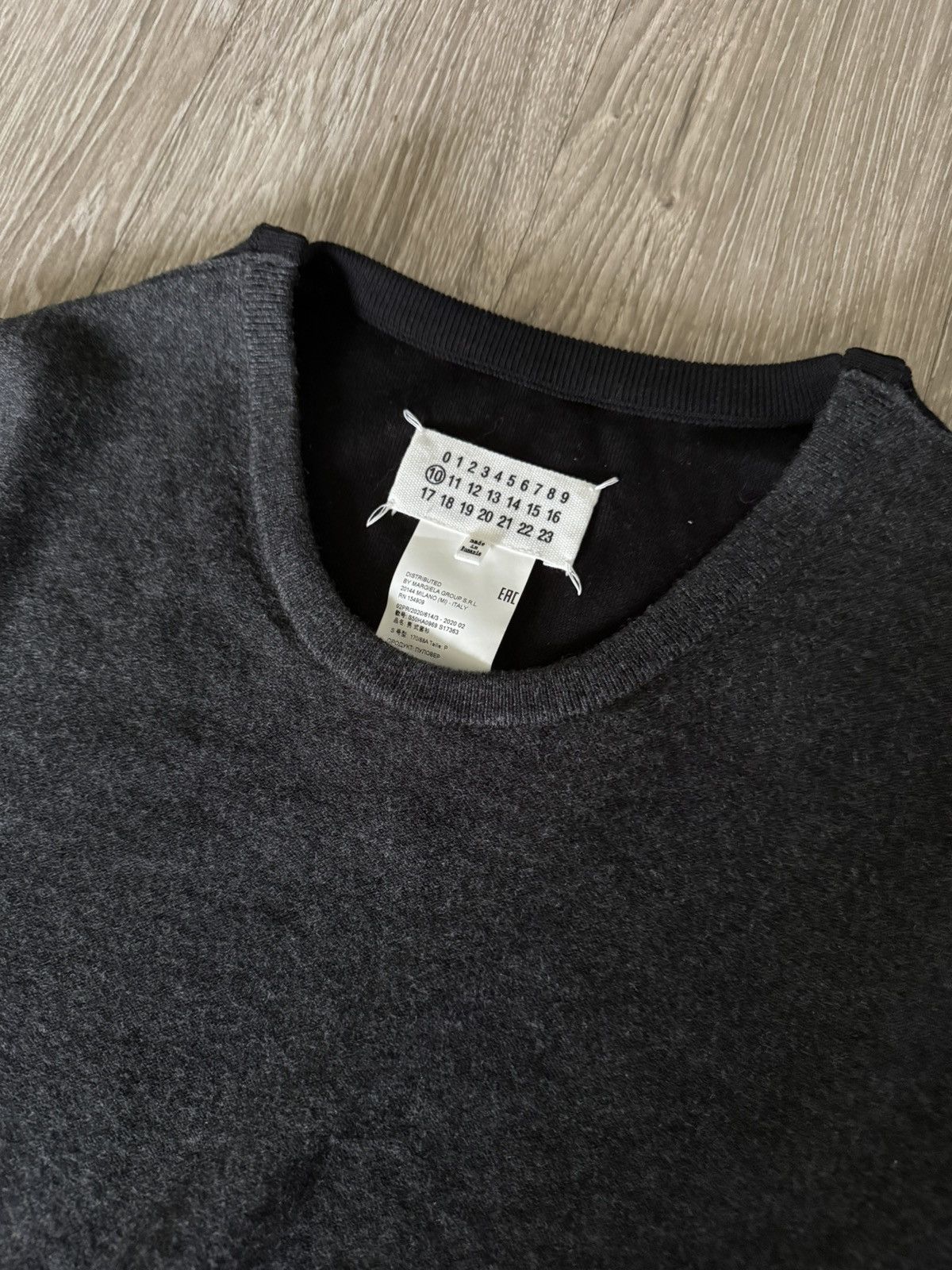 Maison Margiela Maison Margiela 10 Hybrid Knit Sweater Size US S / EU 44-46 / 1 - 3 Thumbnail