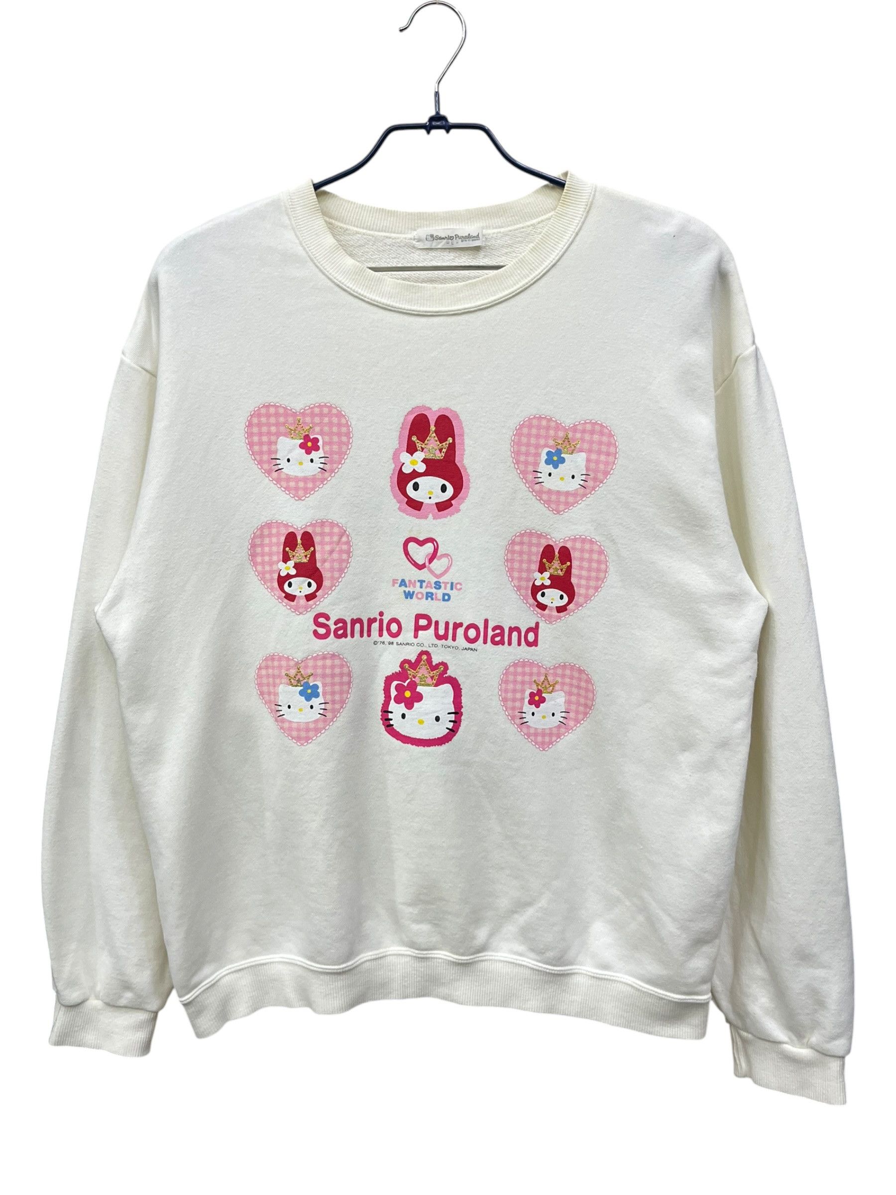 Japanese Brand Vintage Hello Kitty Fantastic World Japan Sweater Size US M / EU 48-50 / 2 - 2 Thumbnail