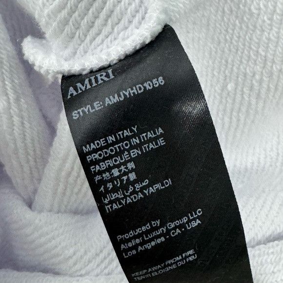 Amiri Amiri Sun Logo Print Hoodie White Multi Men’s Large Size US L / EU 52-54 / 3 - 5 Thumbnail