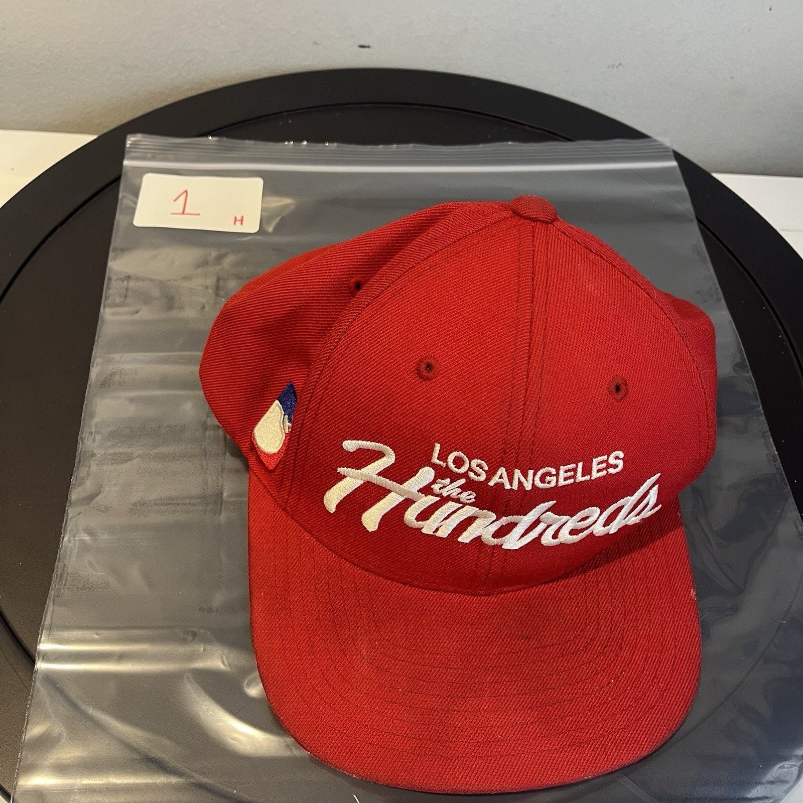 The Hundreds Y2K The Hundreds Los Angeles Script SnapBack Acrylic Wool Size ONE SIZE - 7 Thumbnail
