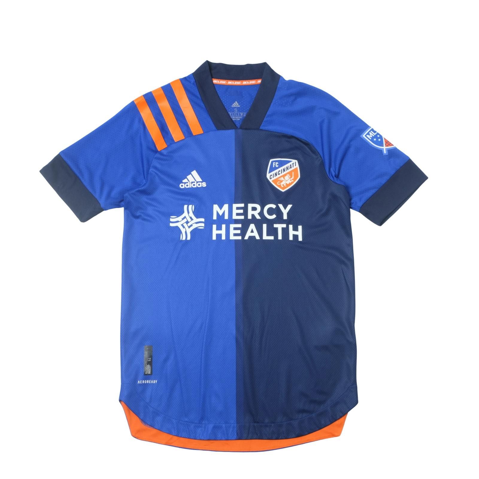 Adidas 2019/20 FC Cincinnati Home Shirt MLS Kubo (S/M) Size US S / EU 44-46 / 1 - 1 Thumbnail