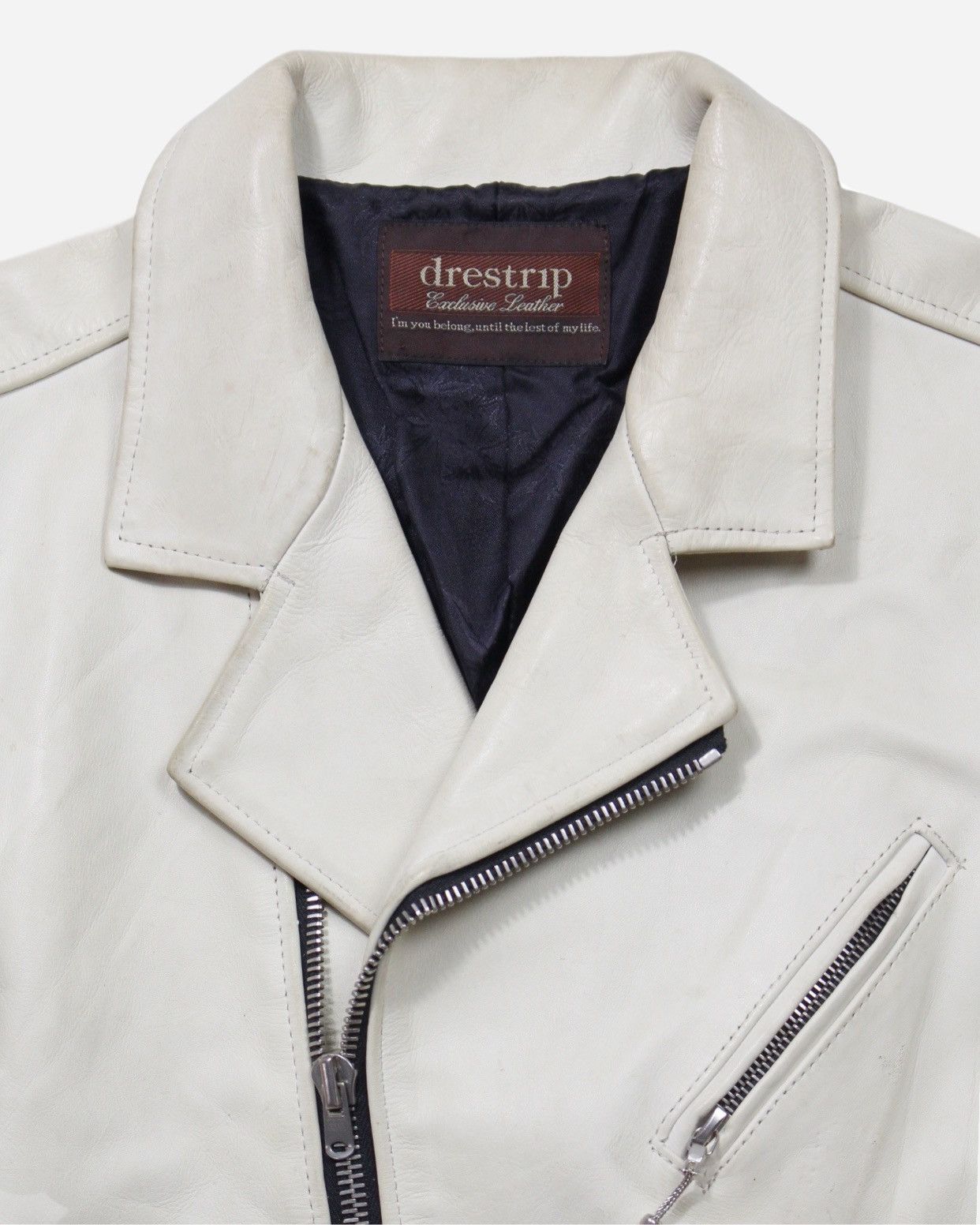 Japanese Brand FW2016 DRESTRIP EXCLUSIVE LEATHER BIKER JACKET Size US S / EU 44-46 / 1 - 2 Thumbnail