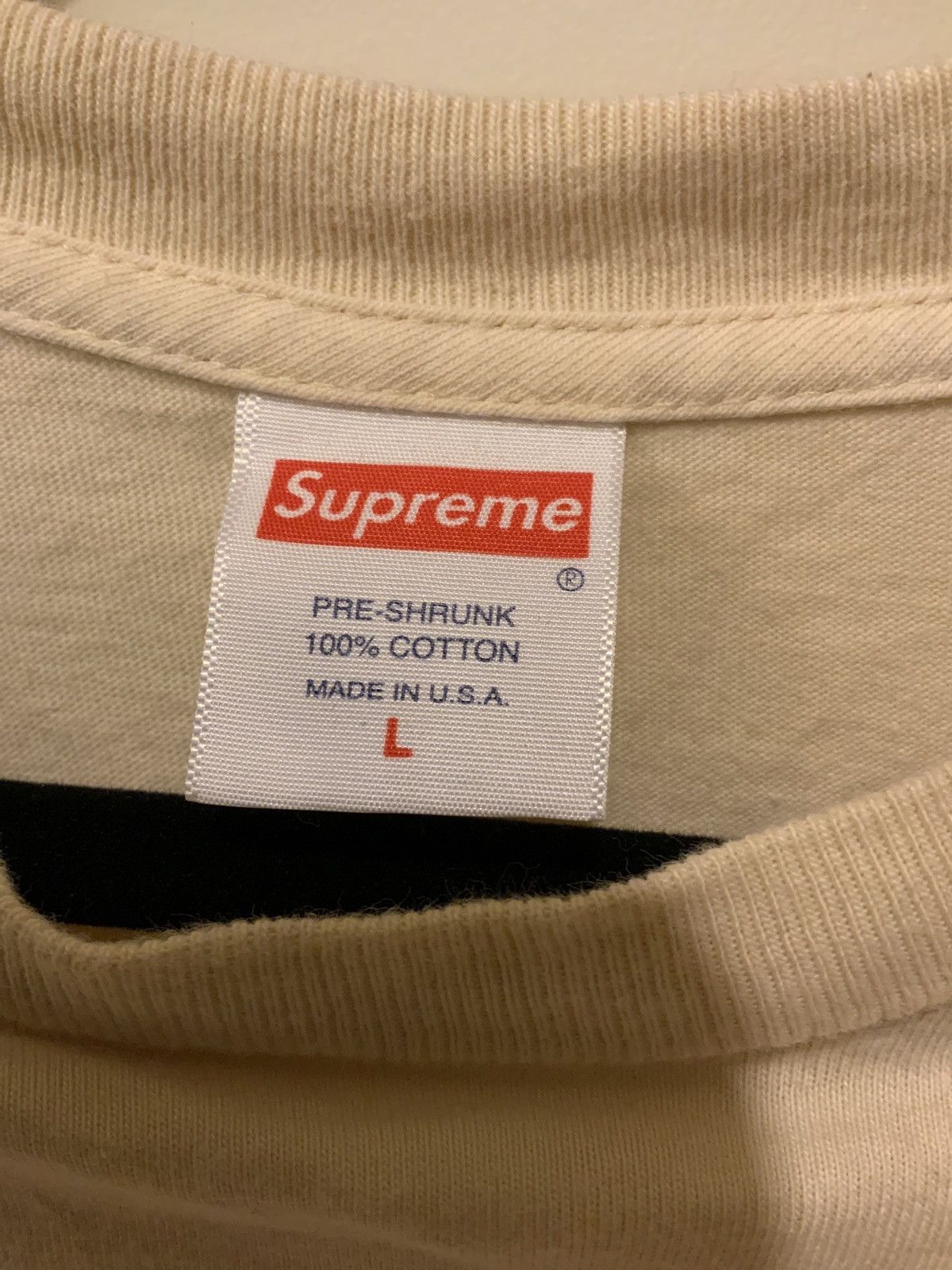 Supreme Supreme Life Sucks Die T-Shirt Natural Size US L / EU 52-54 / 3 - 3 Thumbnail