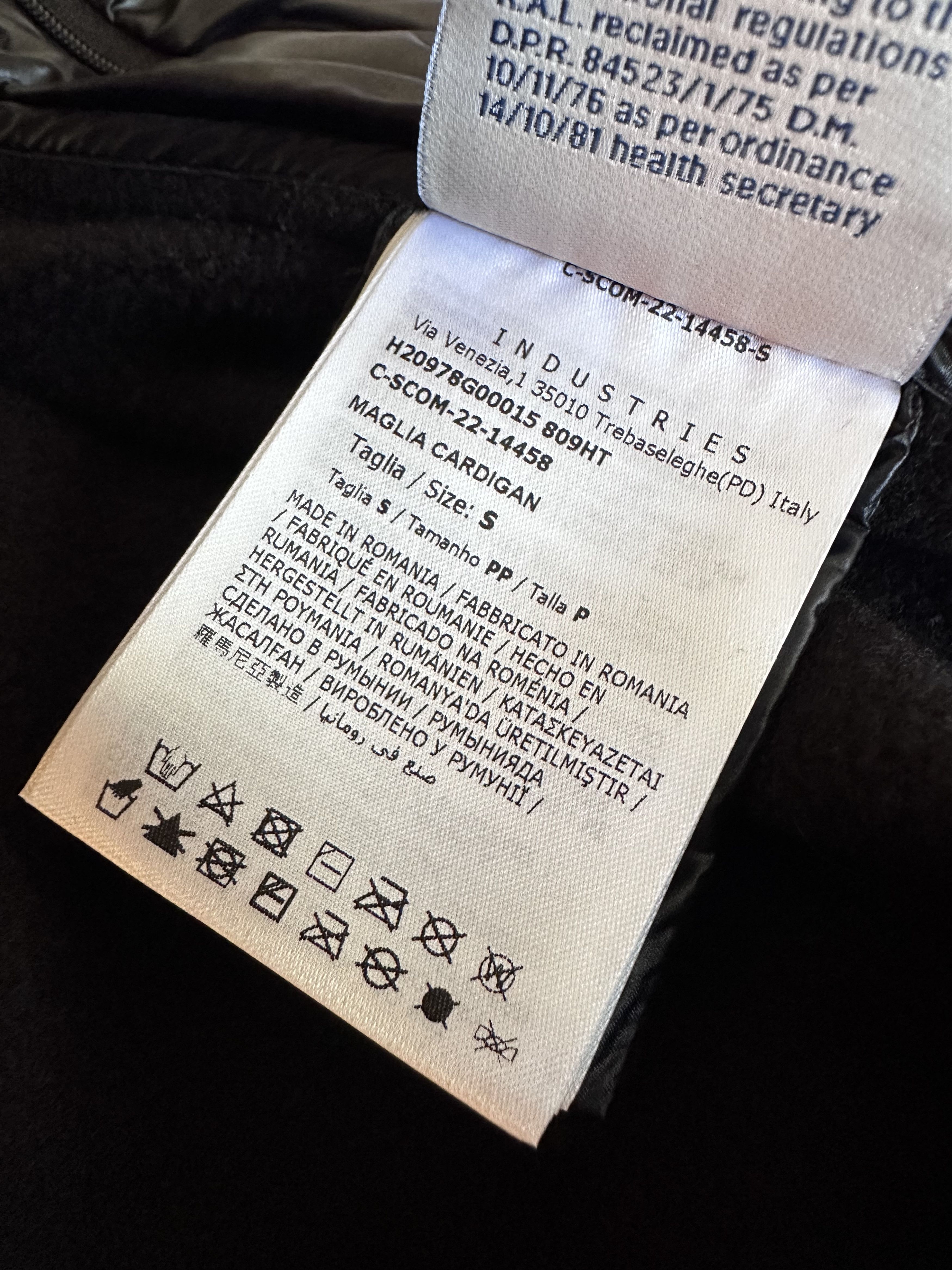 Moncler Grenoble PADDED POLARTEC ZIP-UP SWEATSHIRT MAGLIA CARDIGAN Size US S / EU 44-46 / 1 - 16 Thumbnail