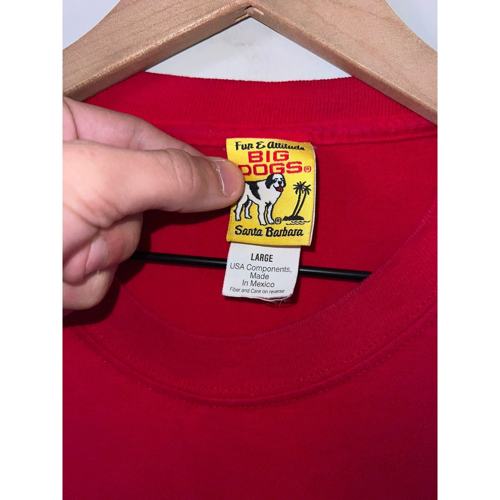 Big Dogs Vintage Big Dogs Christmas Shirt Here Comes Santa Tee Large Size US L / EU 52-54 / 3 - 8 Thumbnail