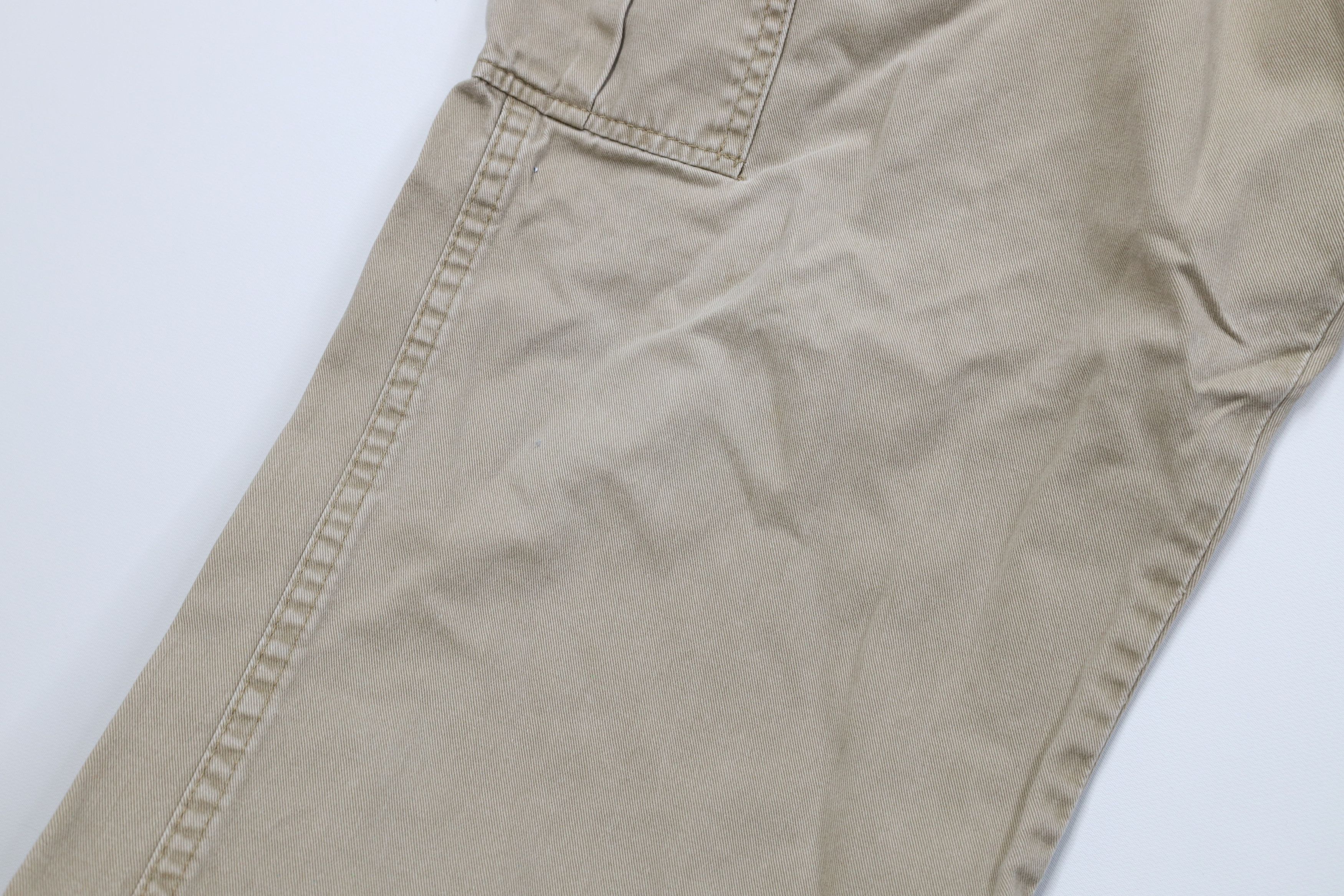 Wrangler Vintage Y2K Wrangler Baggy Wide Leg Cargo Pants Beige Size US 38 / EU 54 - 5 Thumbnail